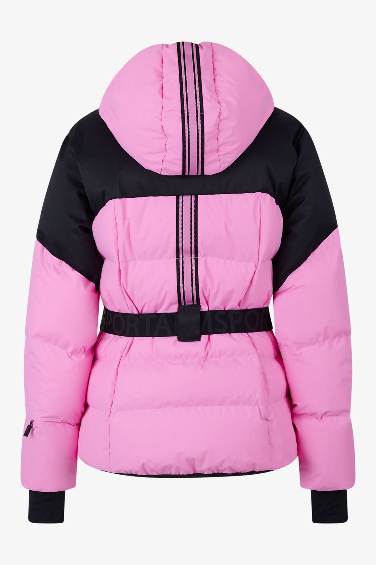 Pink Ski Jacket with Belt Pitsburg NE mK
