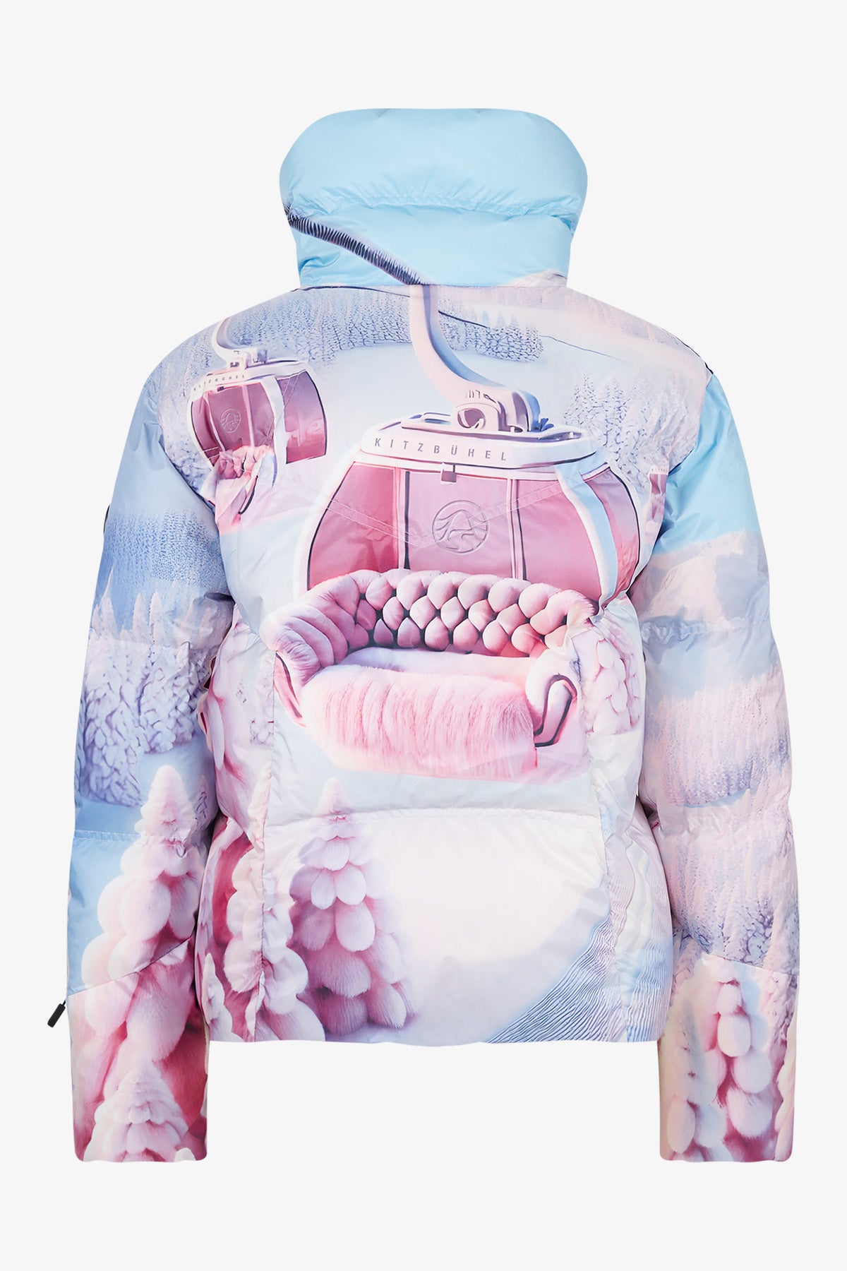 Down jacket in winter print Amalfi ST oK