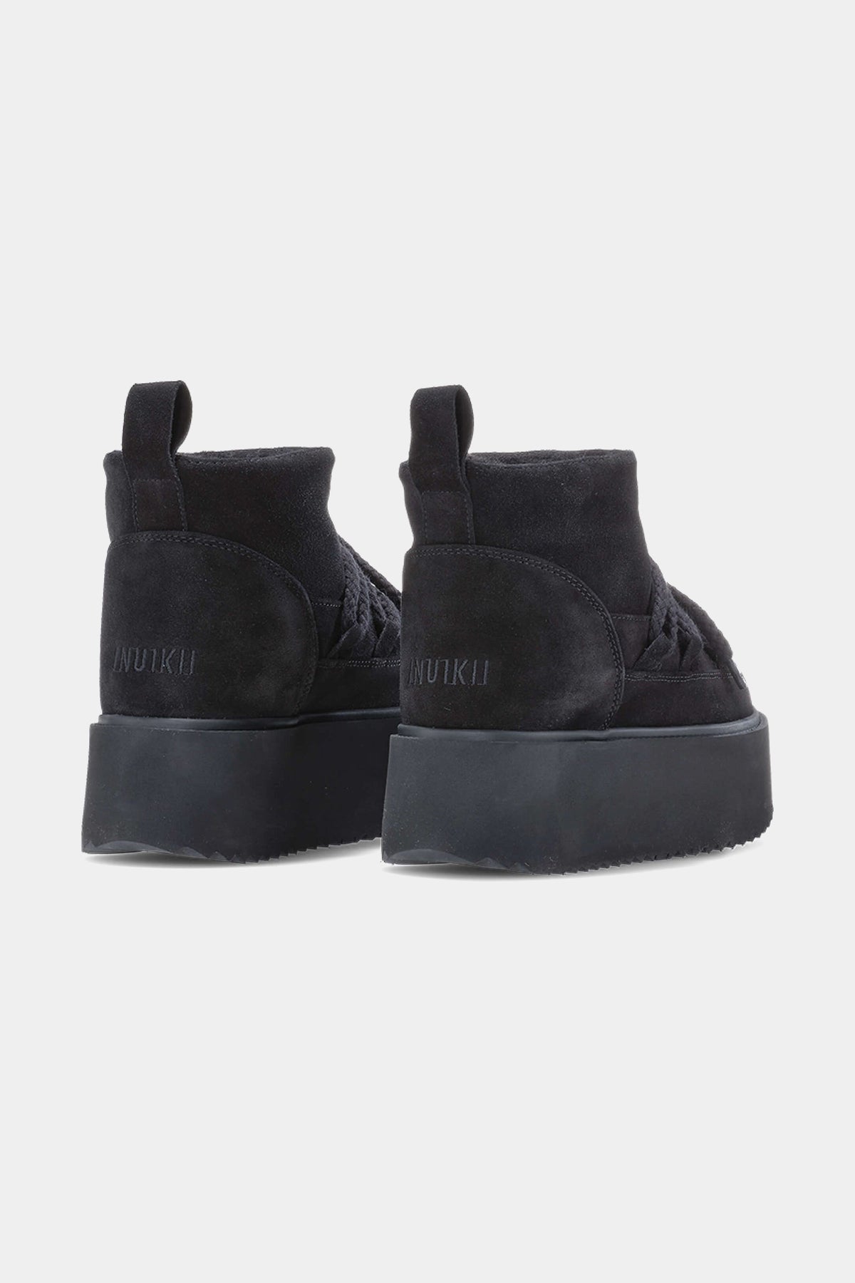 Czarne buty zimowe na platformie CLASSIC LOW PLATFORM