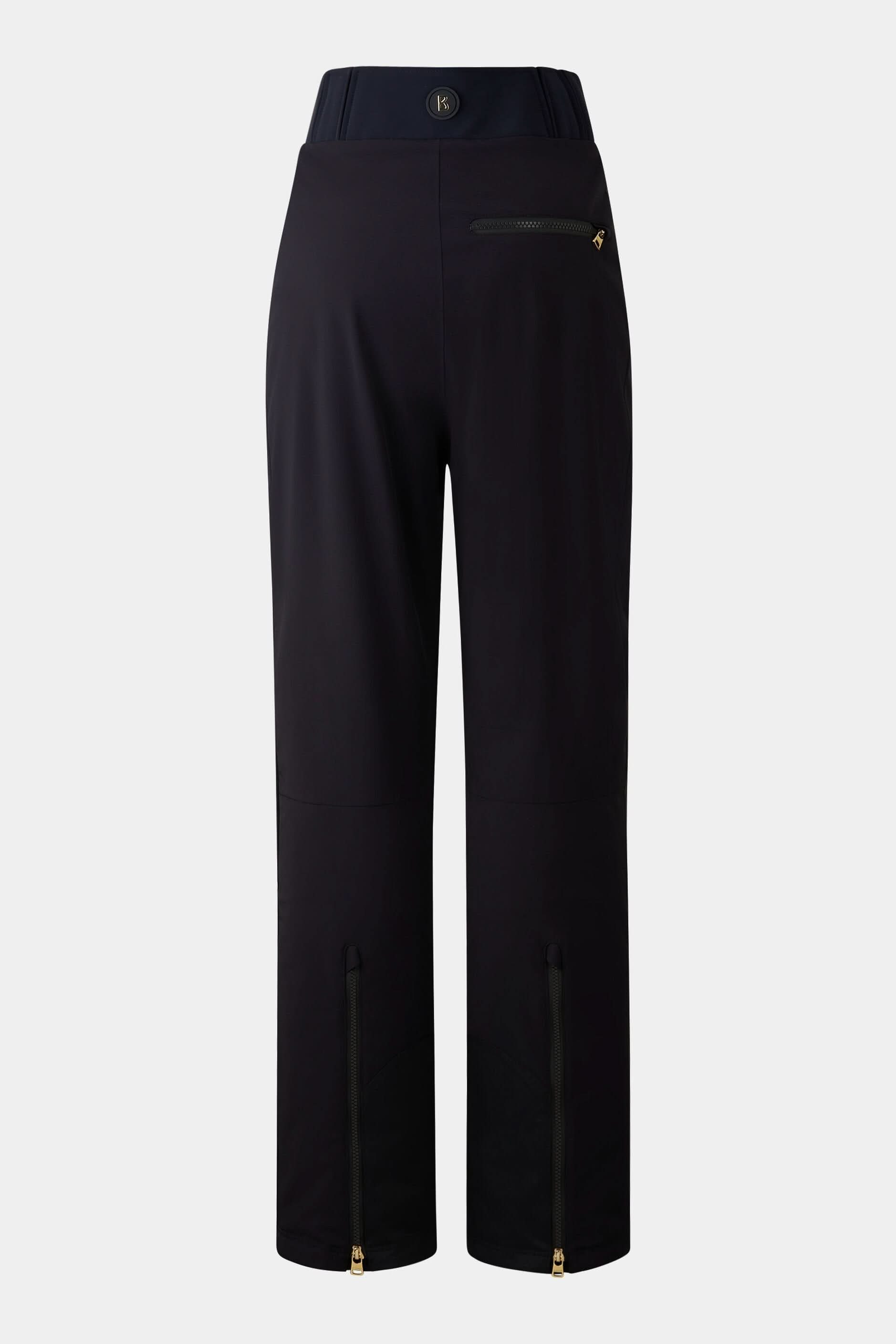 Black ILLMA-T ski pants with belt