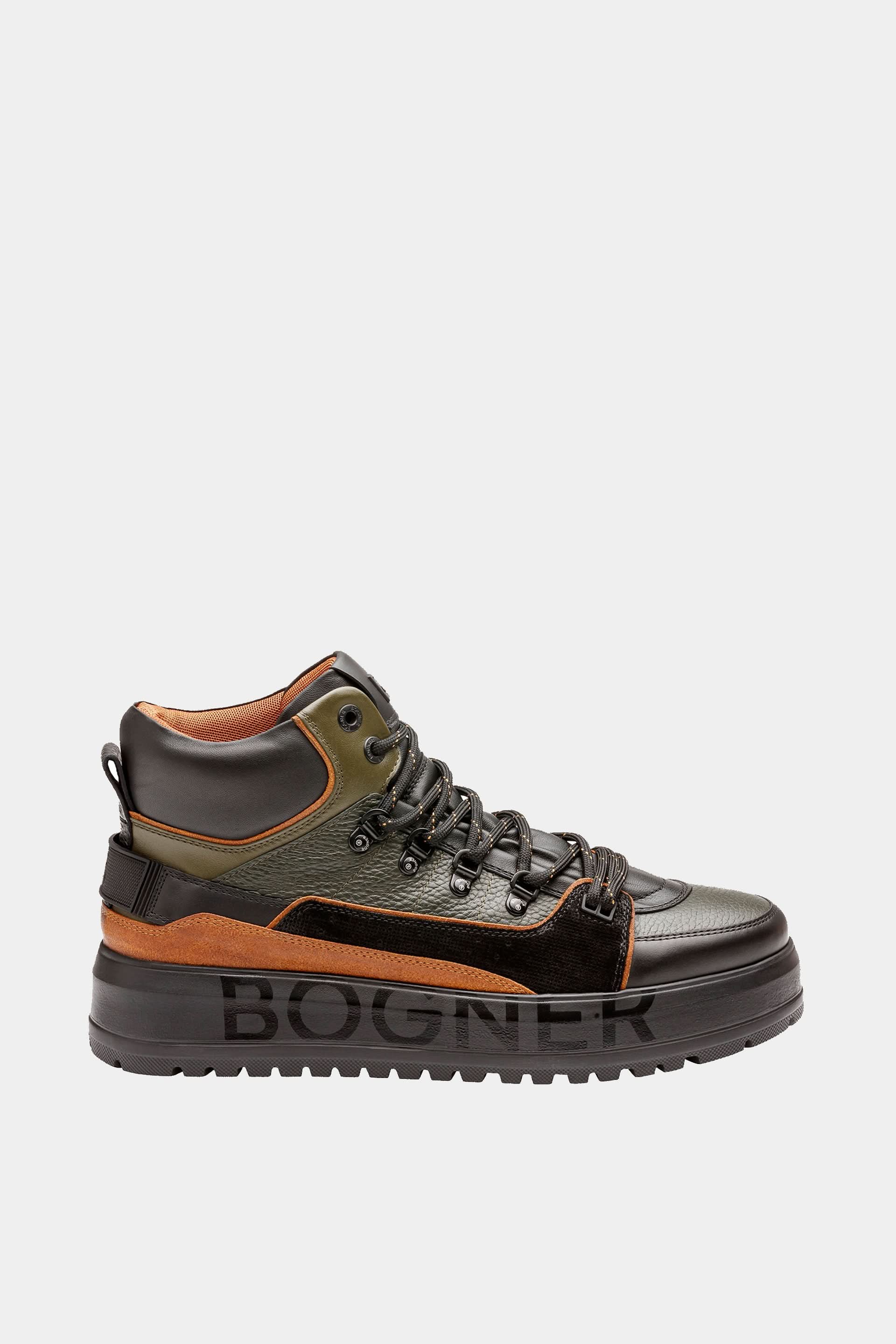 Brown leather sneakers ANTWERP M