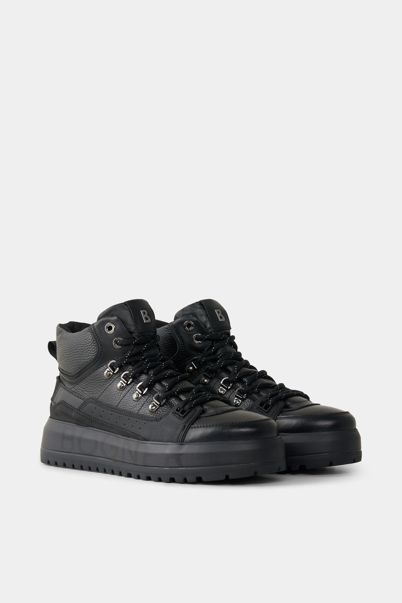 Czarne skórzane sneakersy ANTWERP M