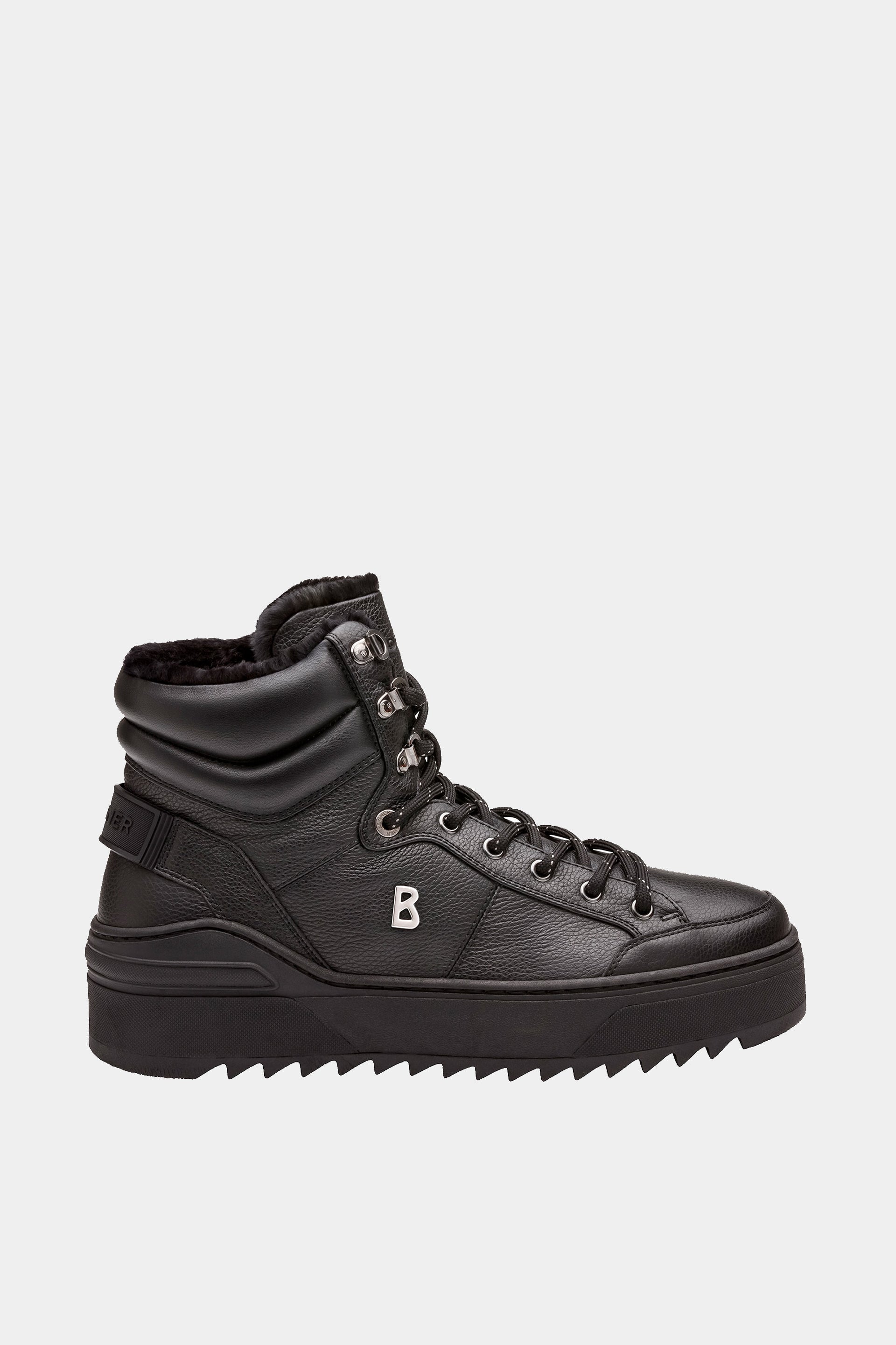 Wysokie buty zimowe skórzane BUCHAREST 3D