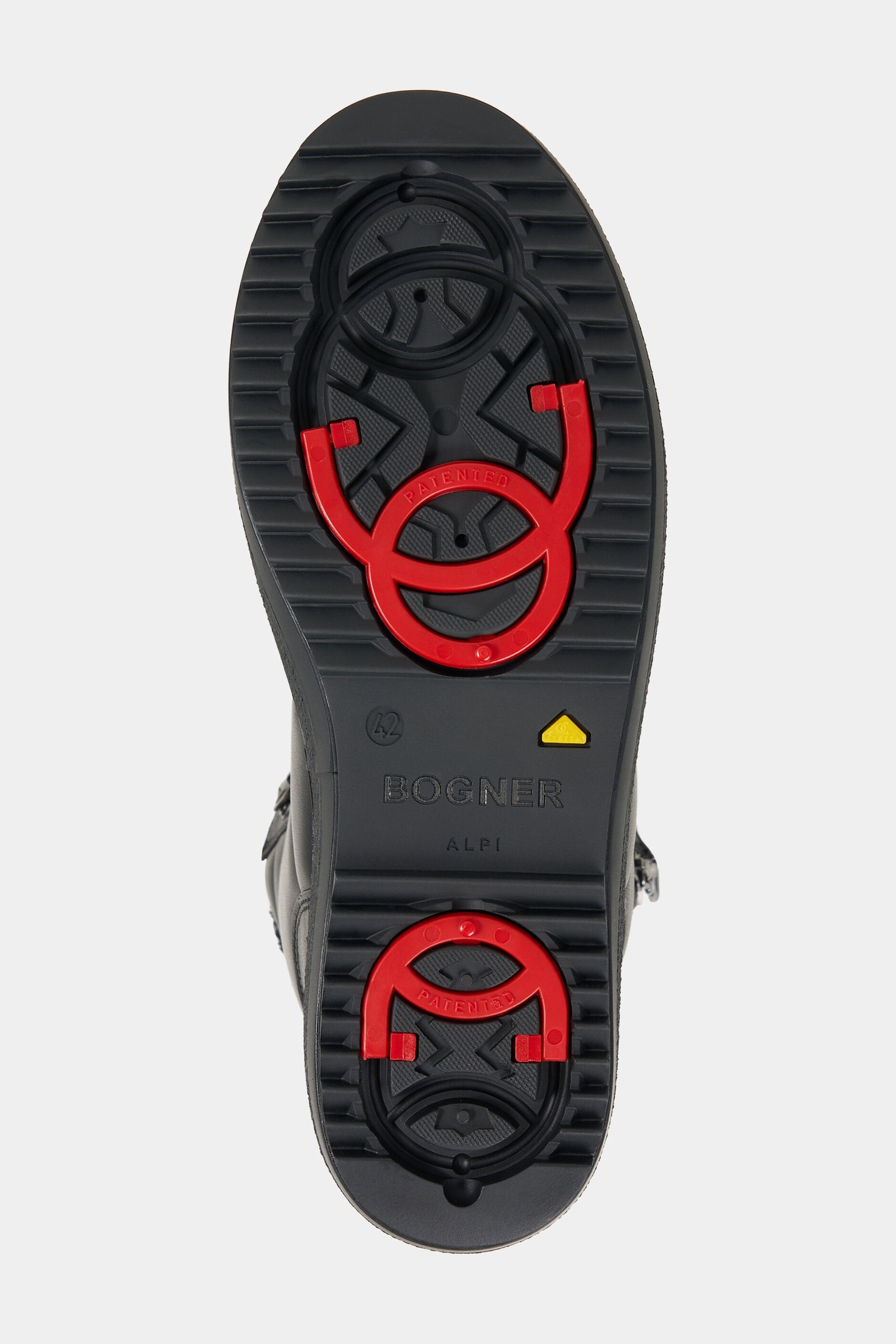 Wysokie buty zimowe skórzane ANCHORAGE S12E