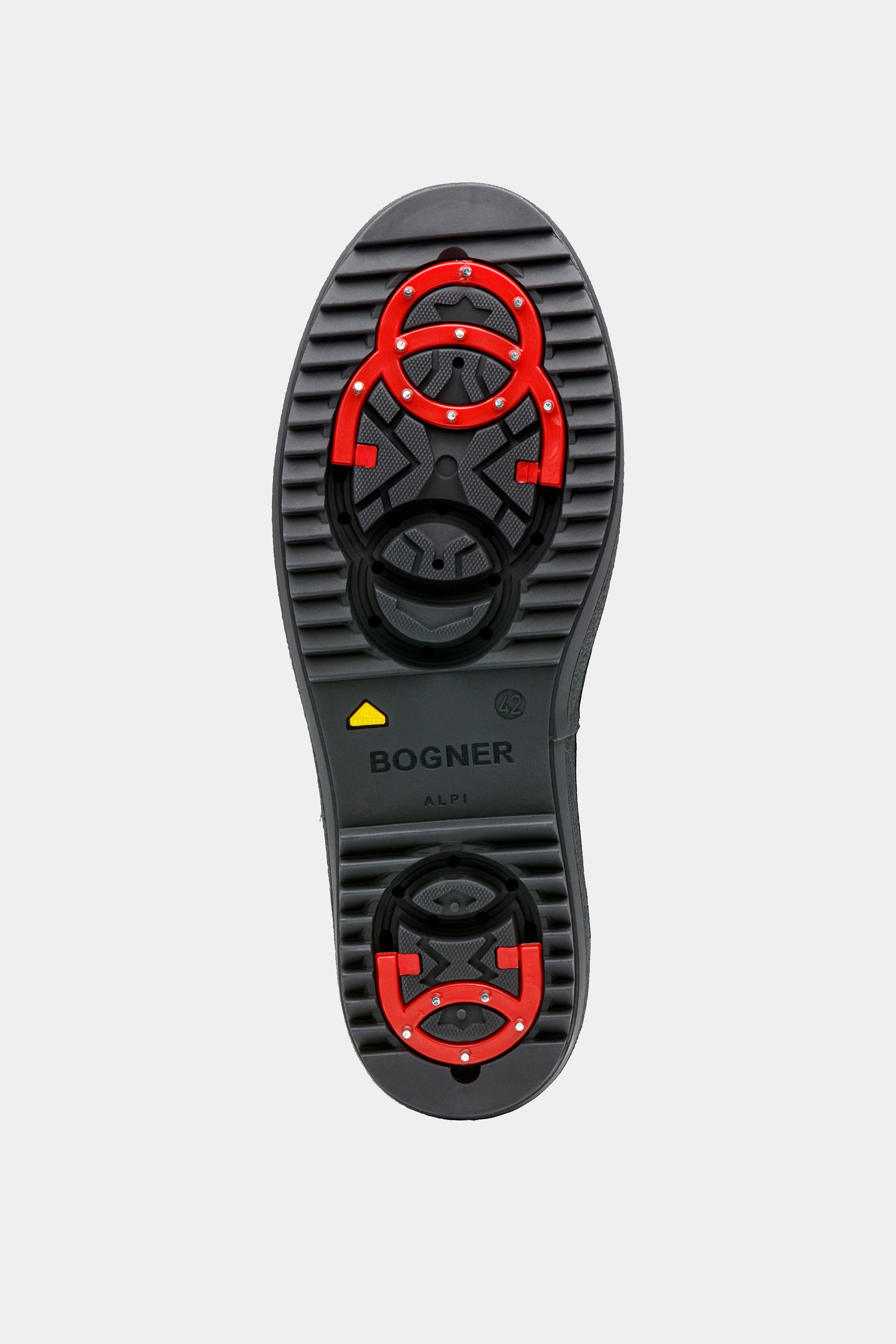 Wysokie buty zimowe skórzane ANCHORAGE S12E