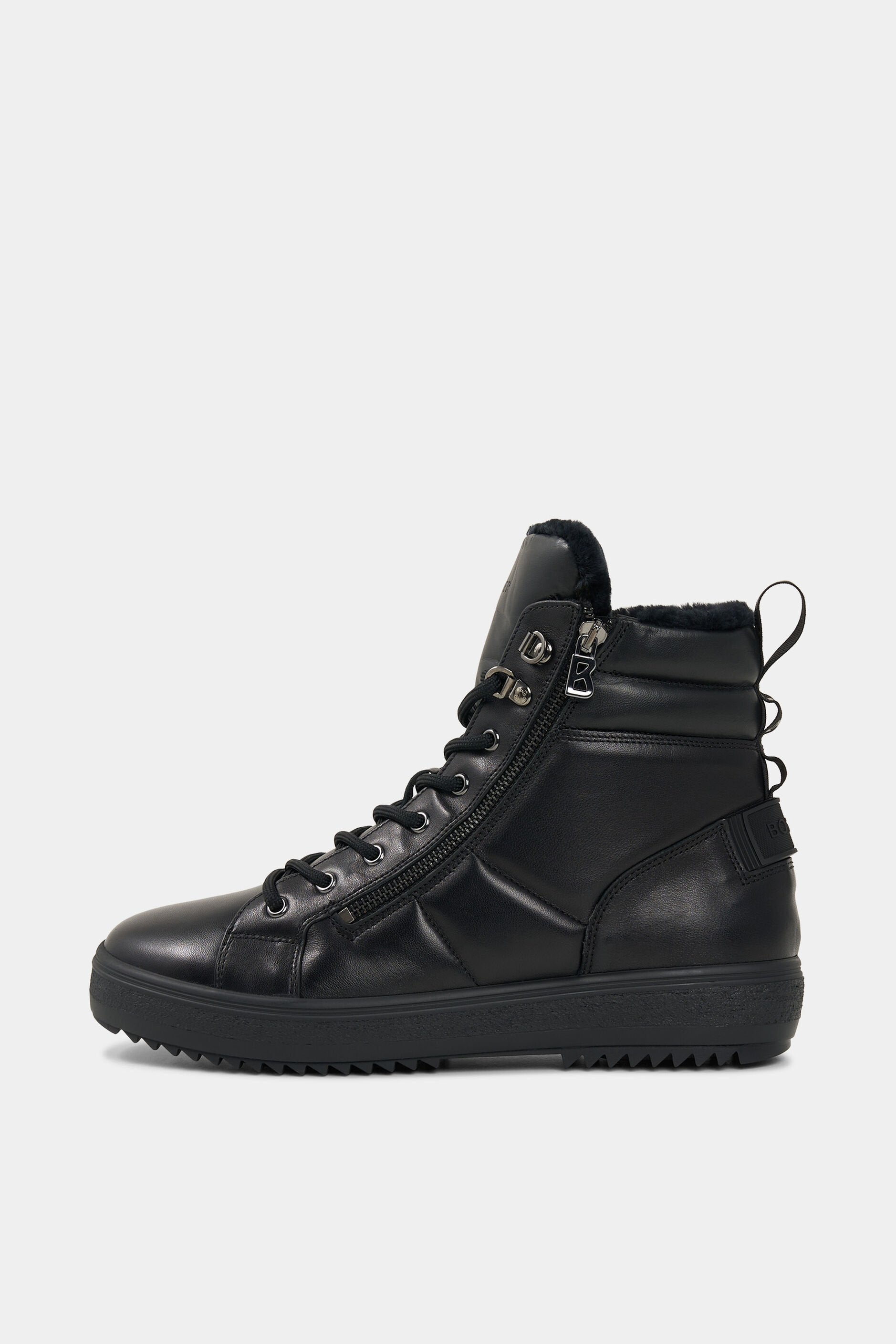 Wysokie buty zimowe skórzane ANCHORAGE S12E