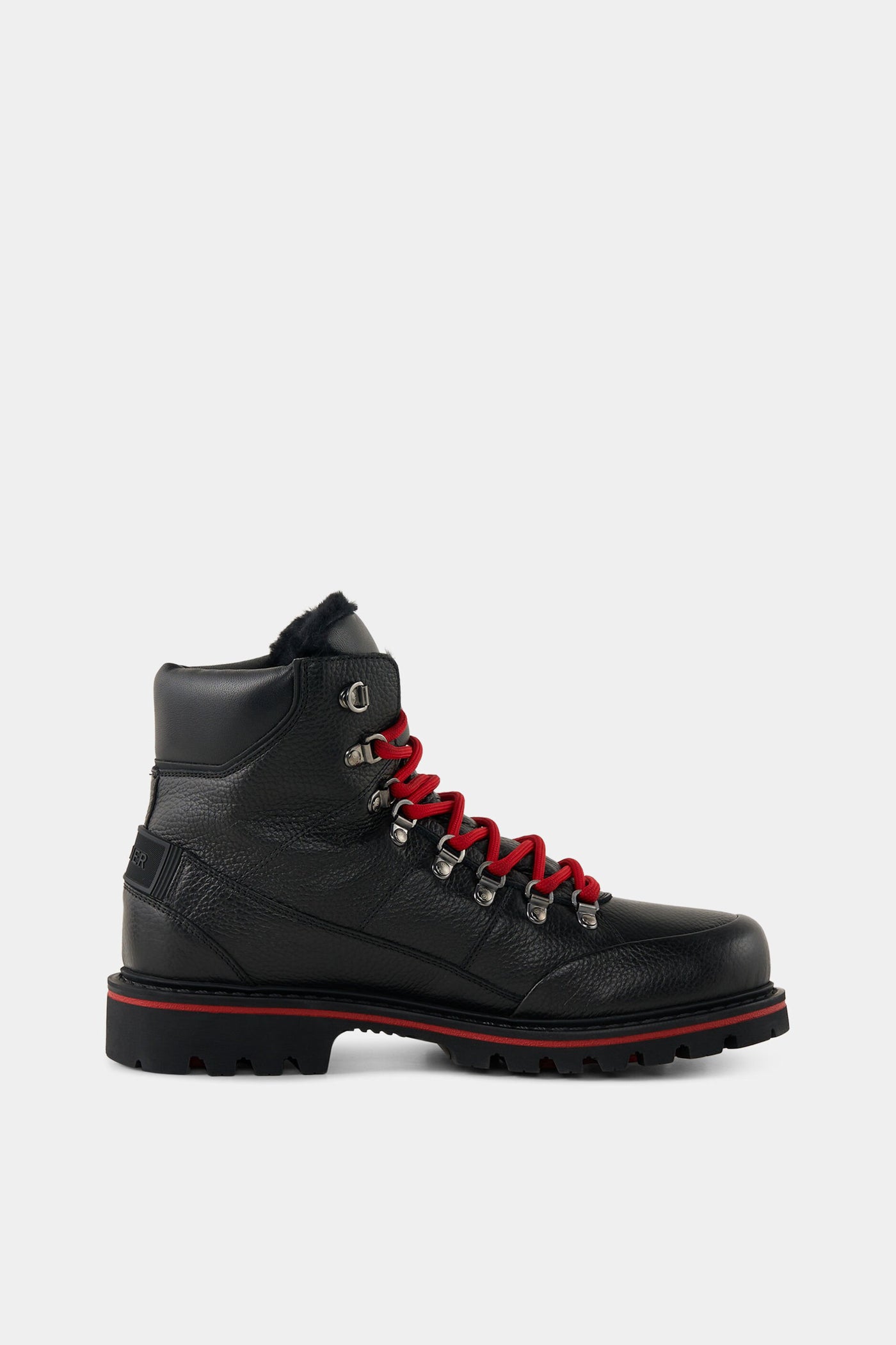 Wysokie buty zimowe skórzane HELSINKI S26