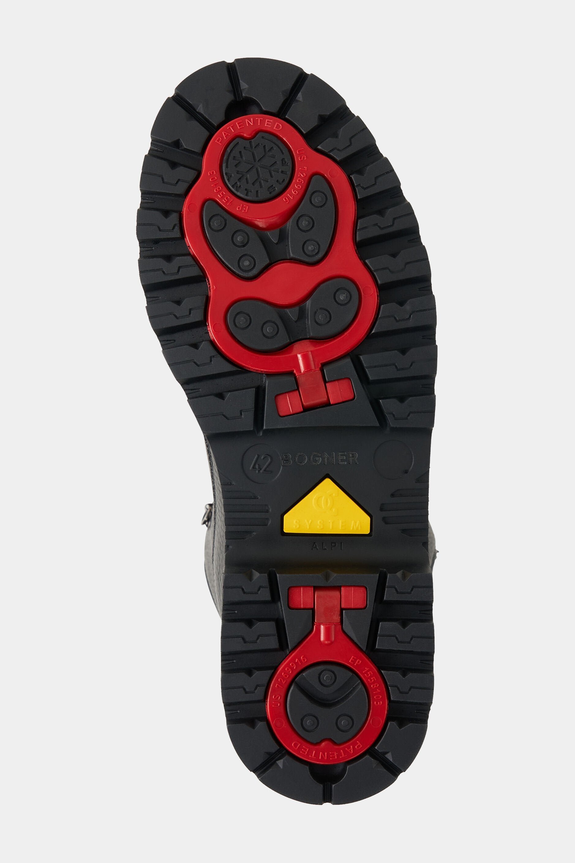 Wysokie buty zimowe skórzane HELSINKI S26