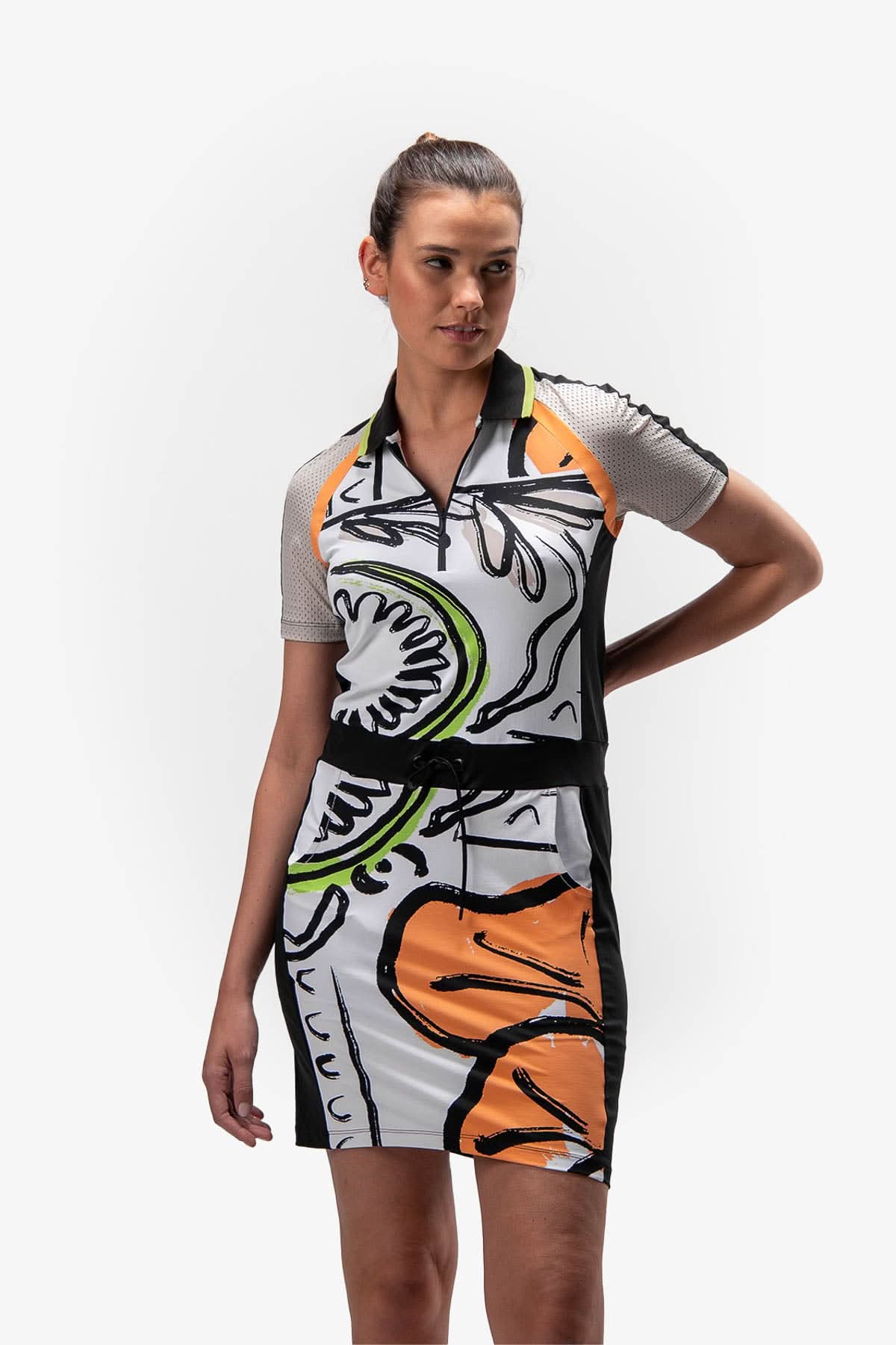Celestine Printed Sports Dress