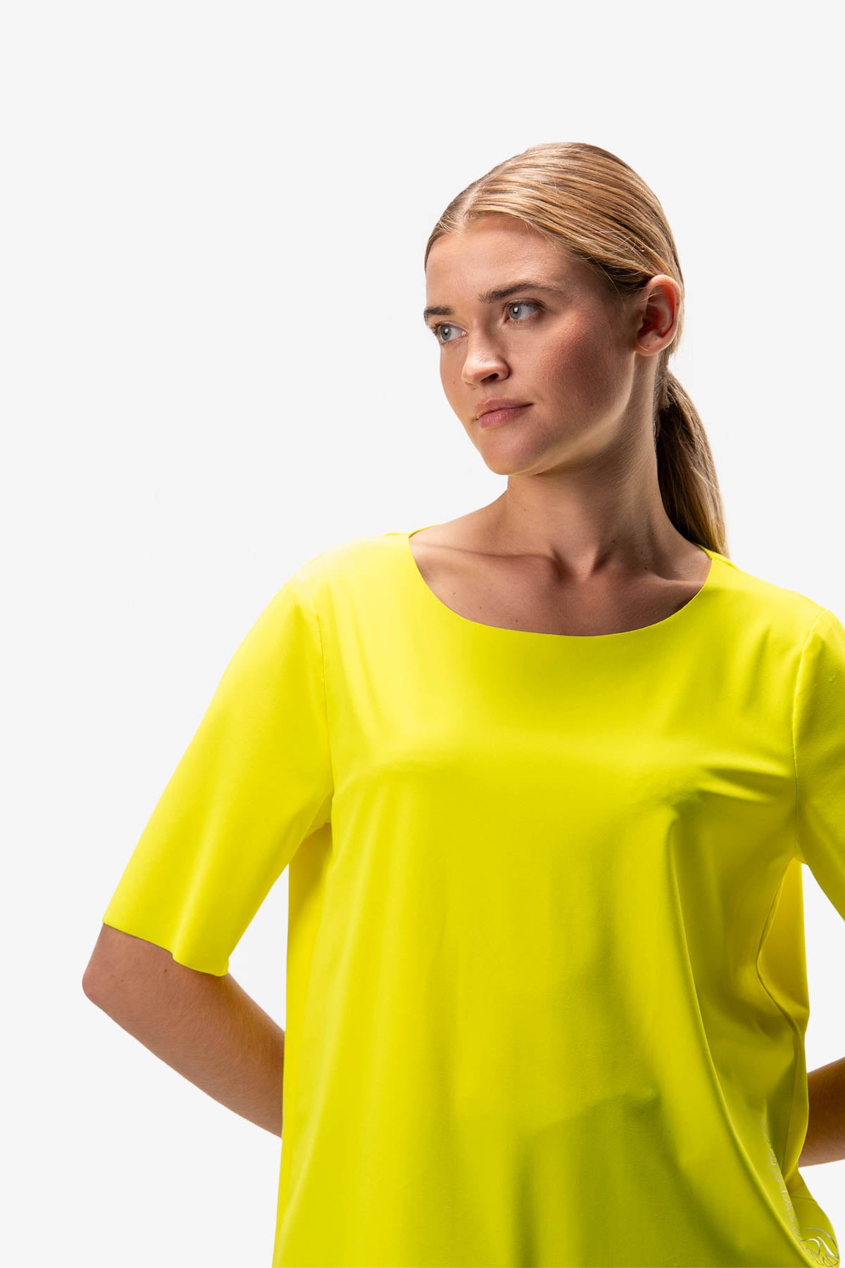 Limonkowy t-shirt Utta