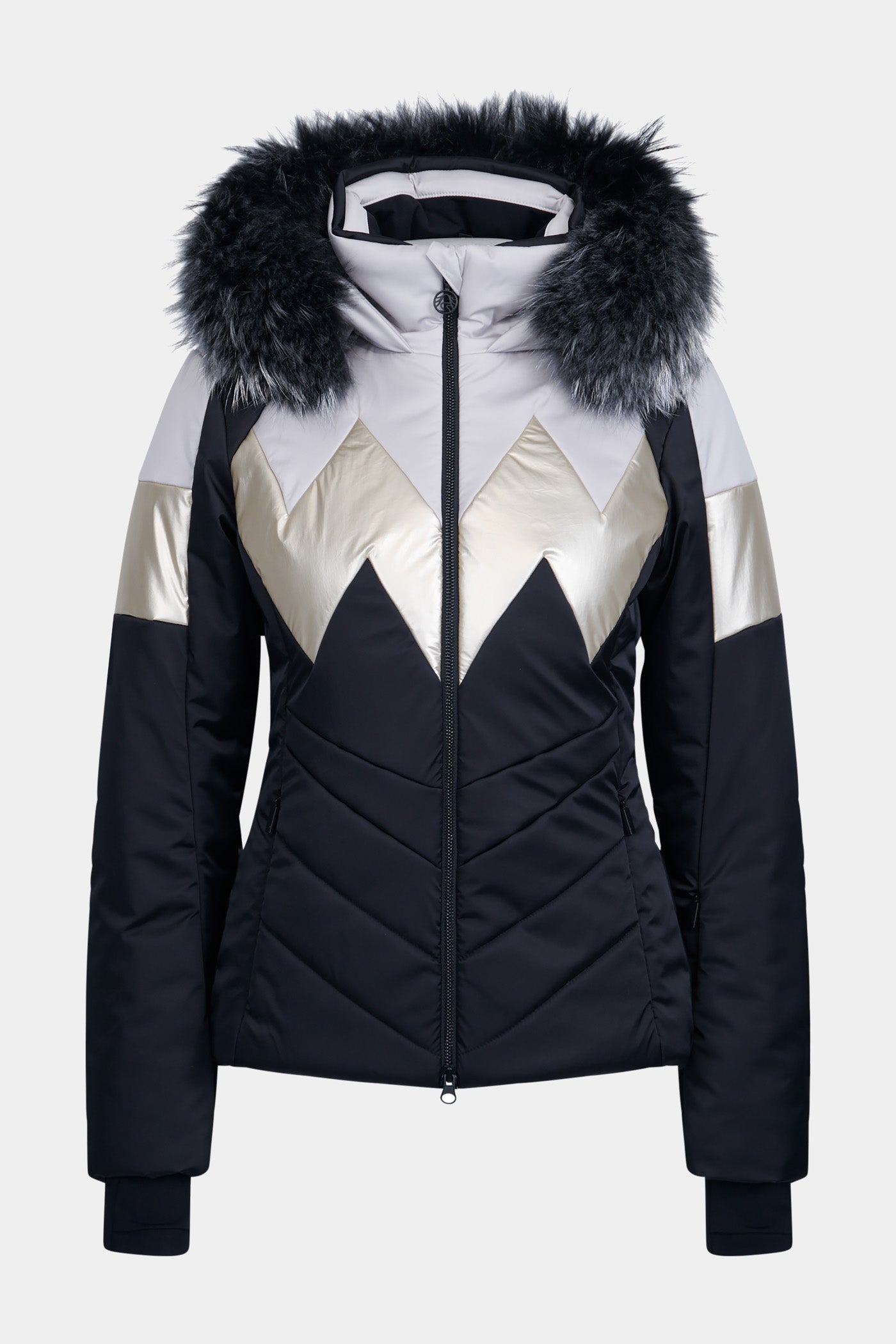 Manila NE Women's Ski Jacket with Fur