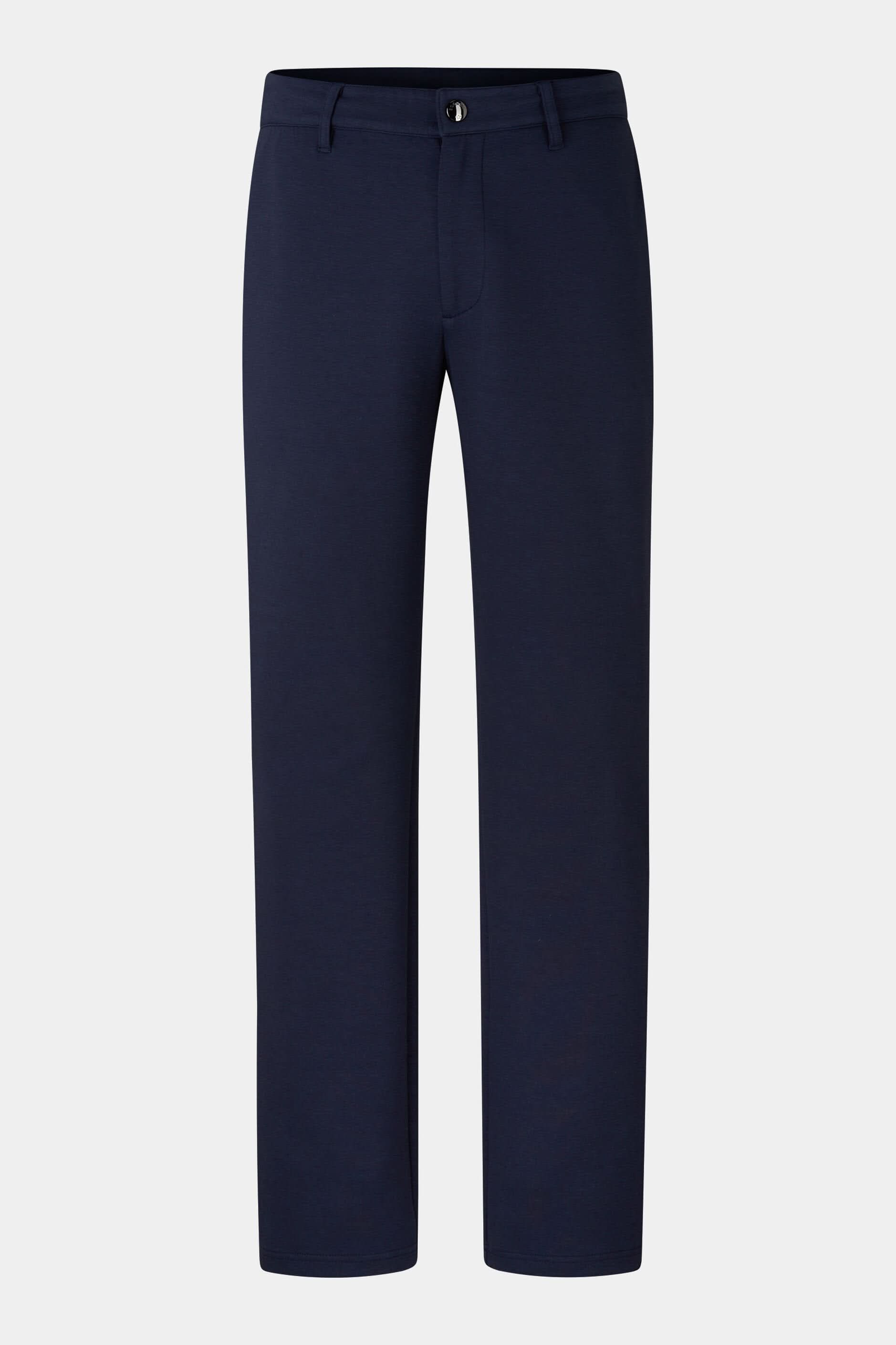 Granatowe spodnie jogger RILEY