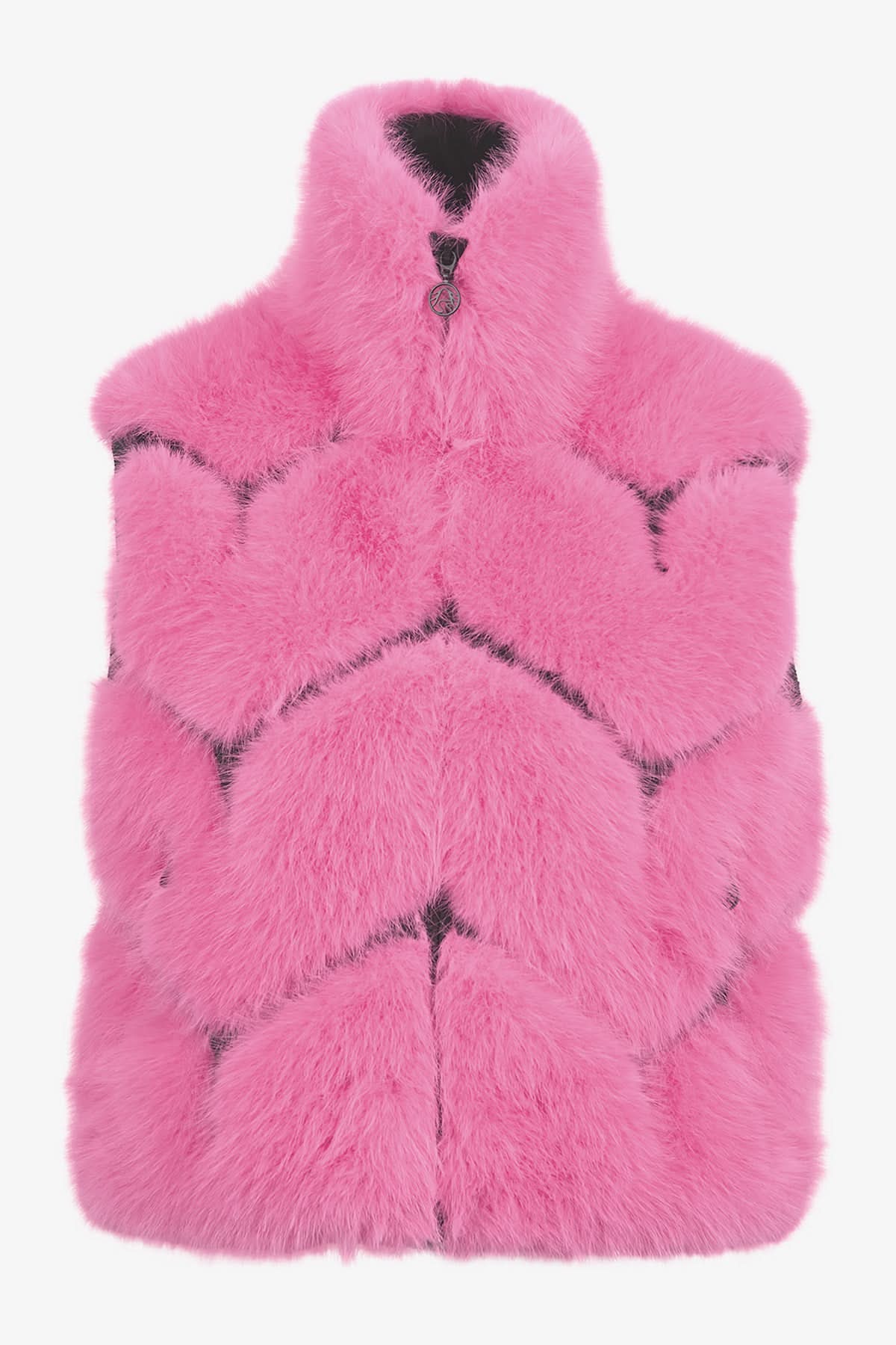 Pink fur vest Istanbul NE