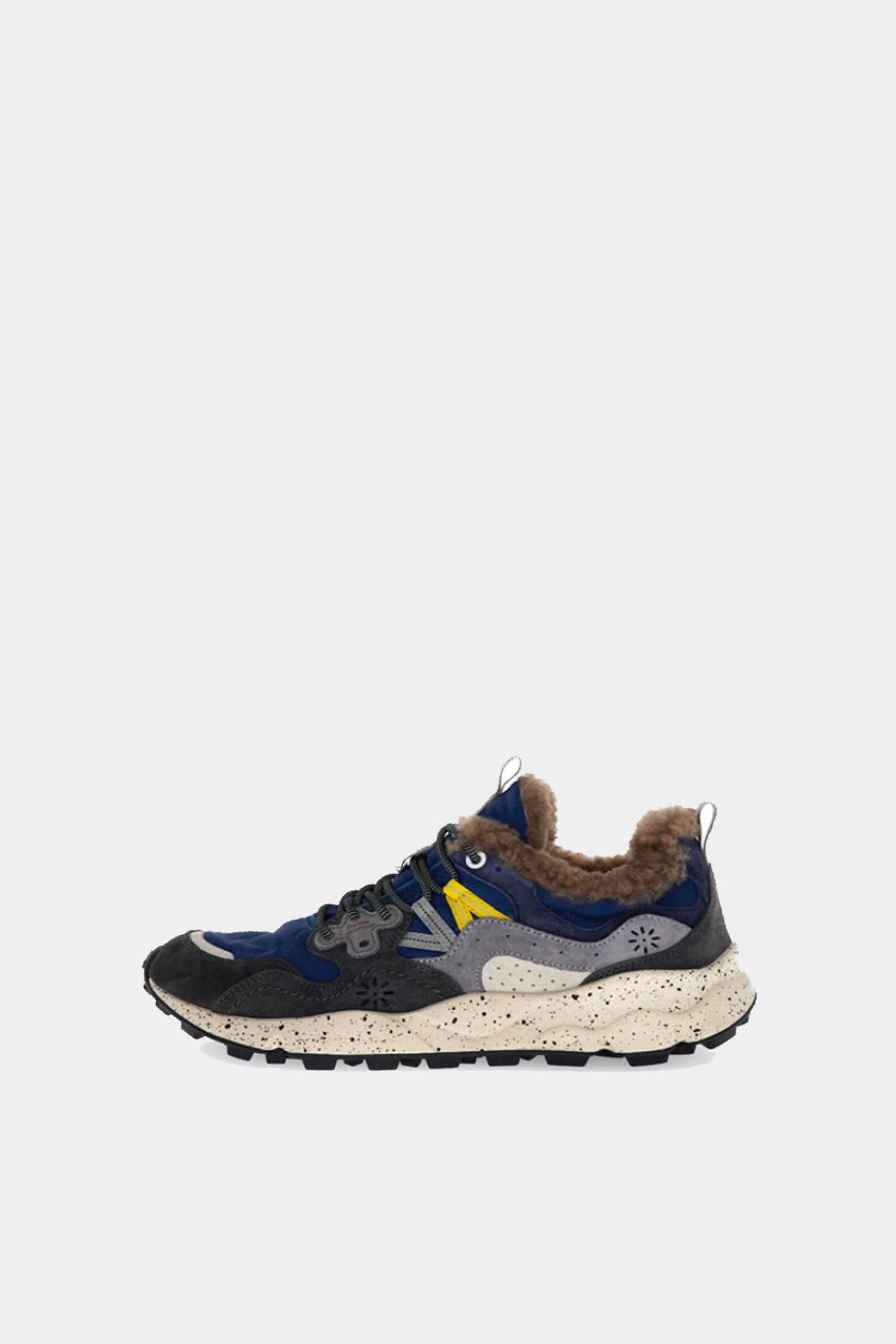 YAMANO 3 MAN Suede/Nylon/Shearling Insole sneakers