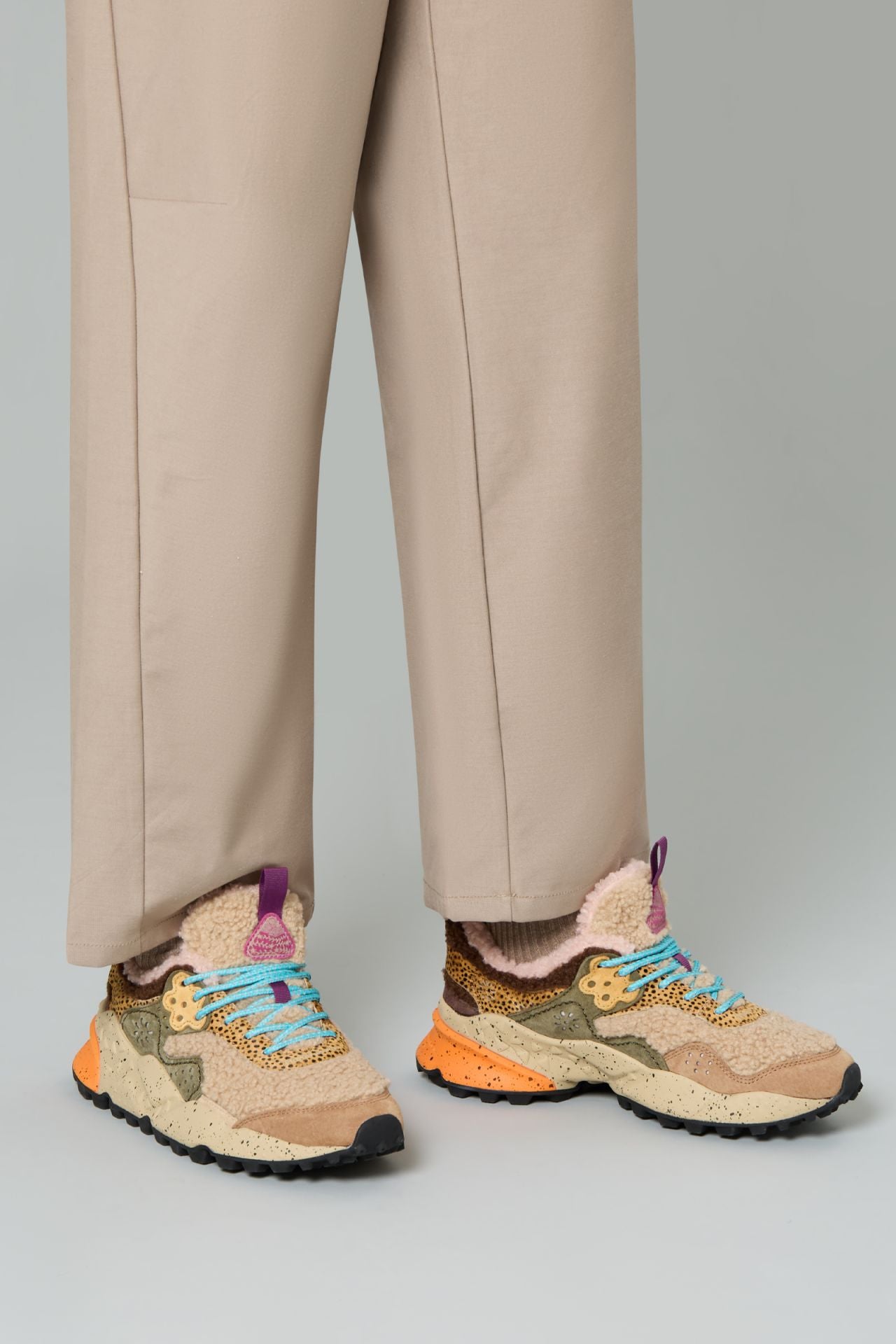 Sneakersy KOTETSU WOMAN Suede/Teddy