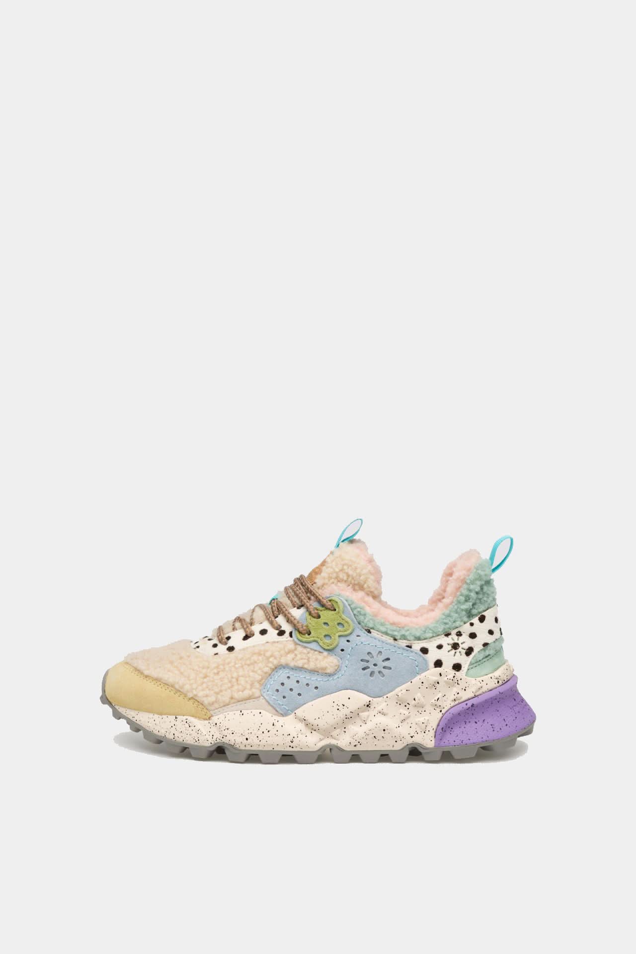 KOTETSU WOMAN Suede/Teddy Sneakers