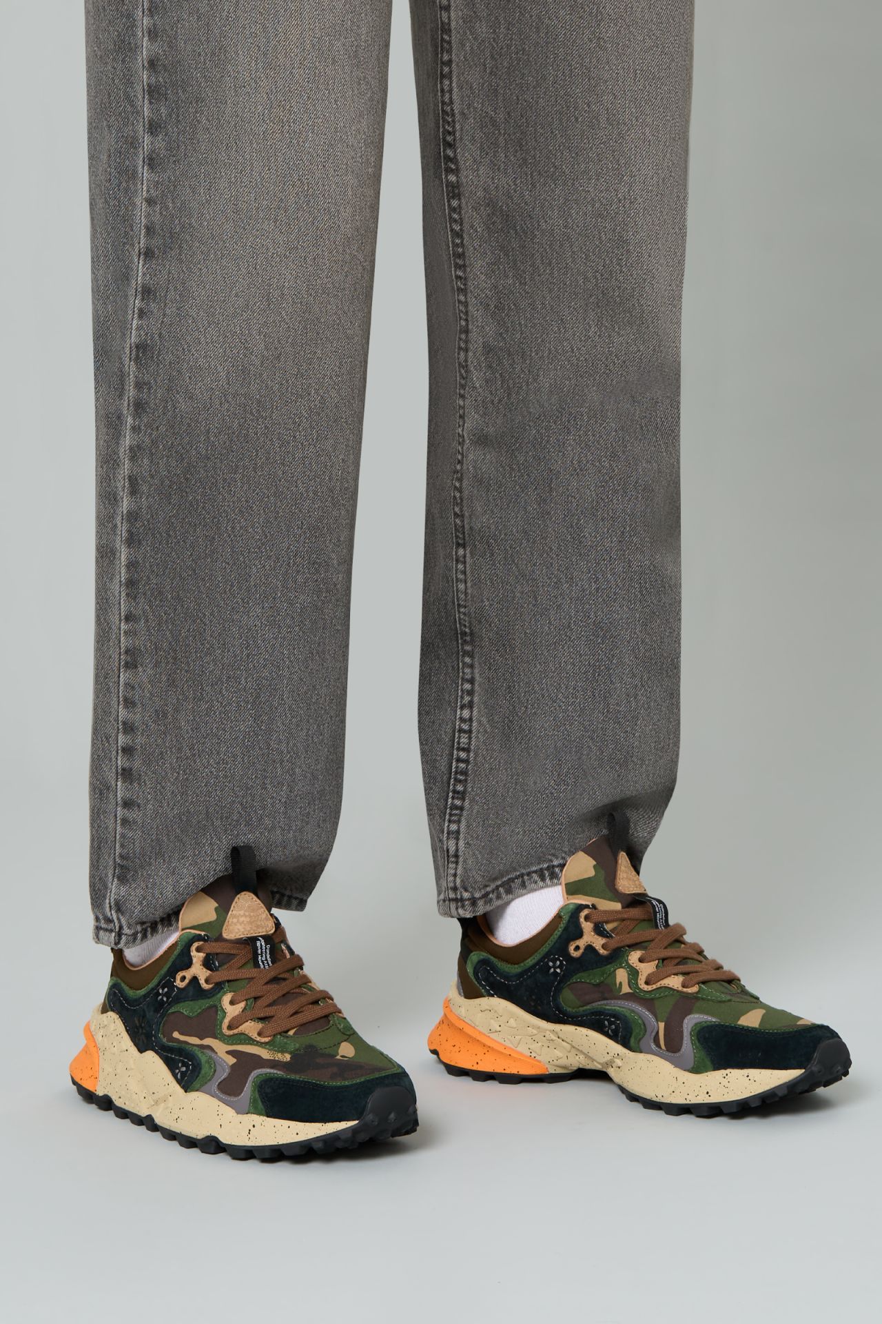 Sneakersy RULIS MAN Suede/Waxed Cotton