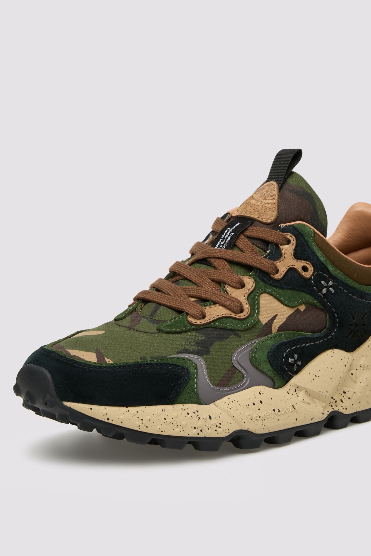 Sneakersy RULIS MAN Suede/Waxed Cotton
