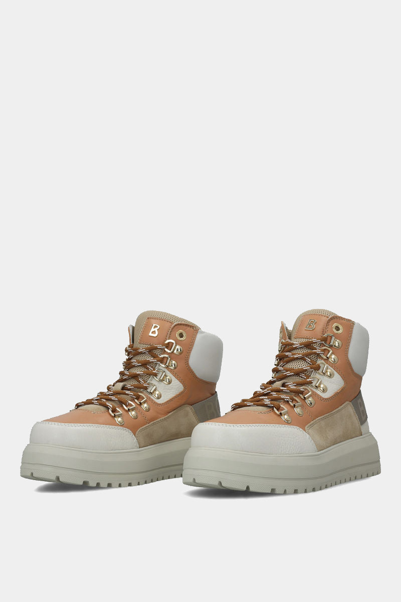 Wysokie buty zimowe skórzane ANTWERP L26