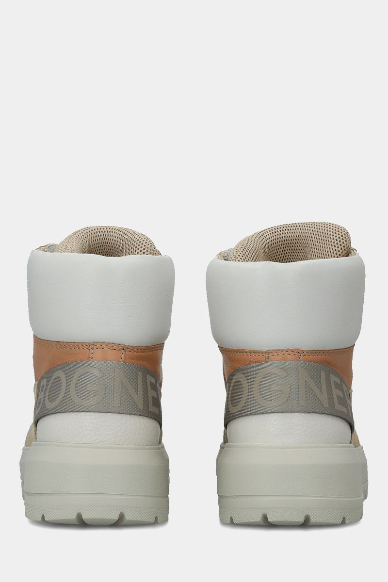 Wysokie buty zimowe skórzane ANTWERP L26
