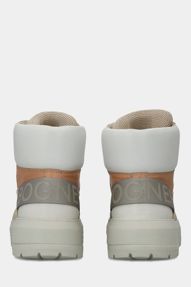 Wysokie buty zimowe skórzane ANTWERP L26