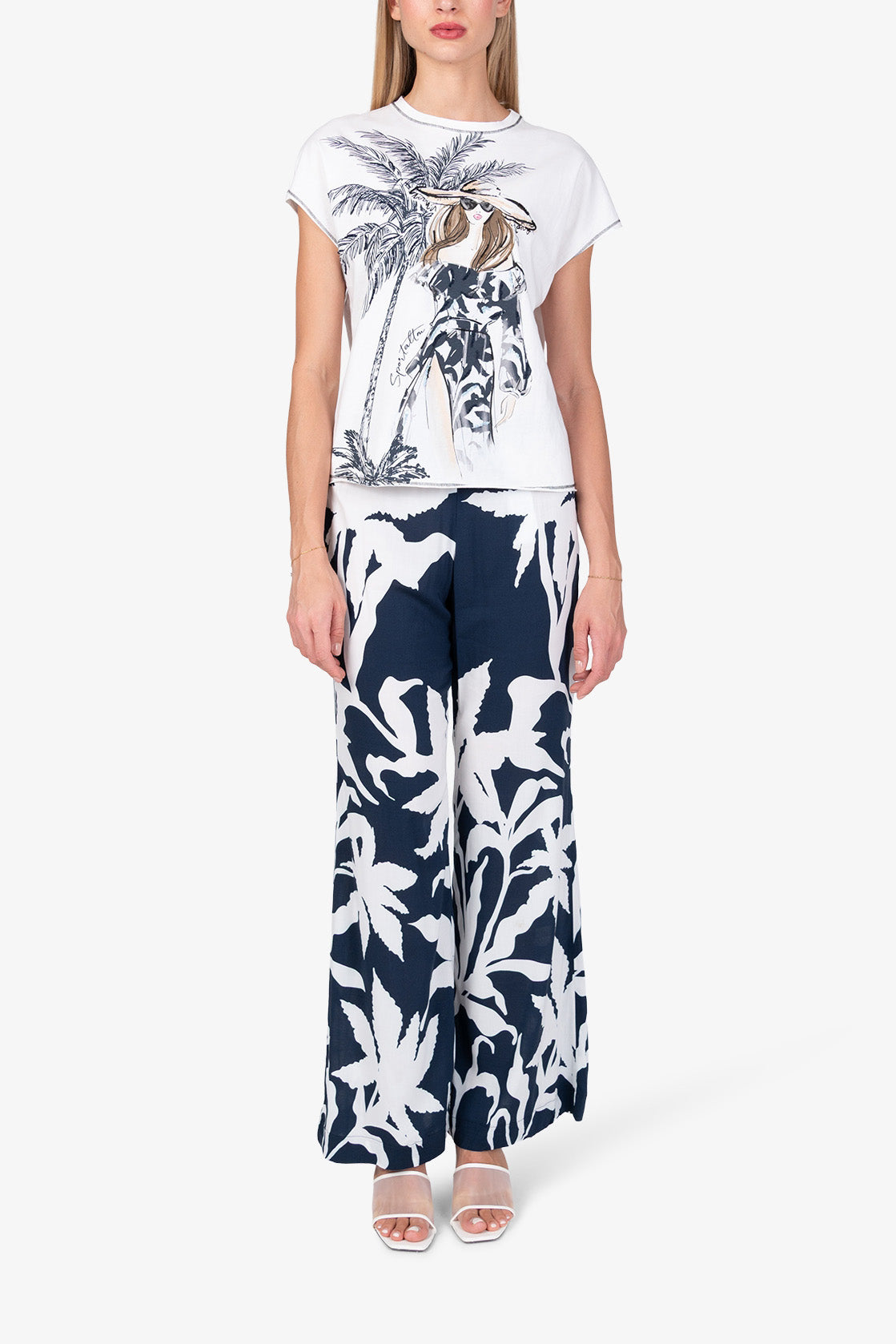 T-shirt z printem Viviana