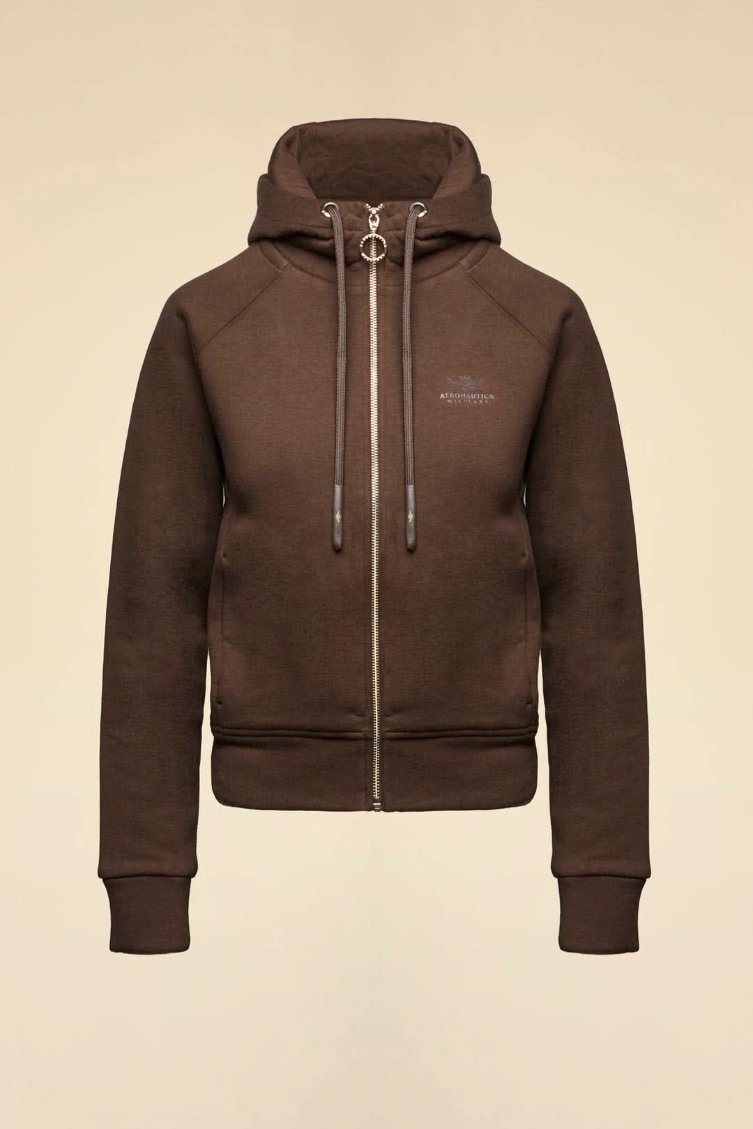 Women's sweatshirt with a zipper