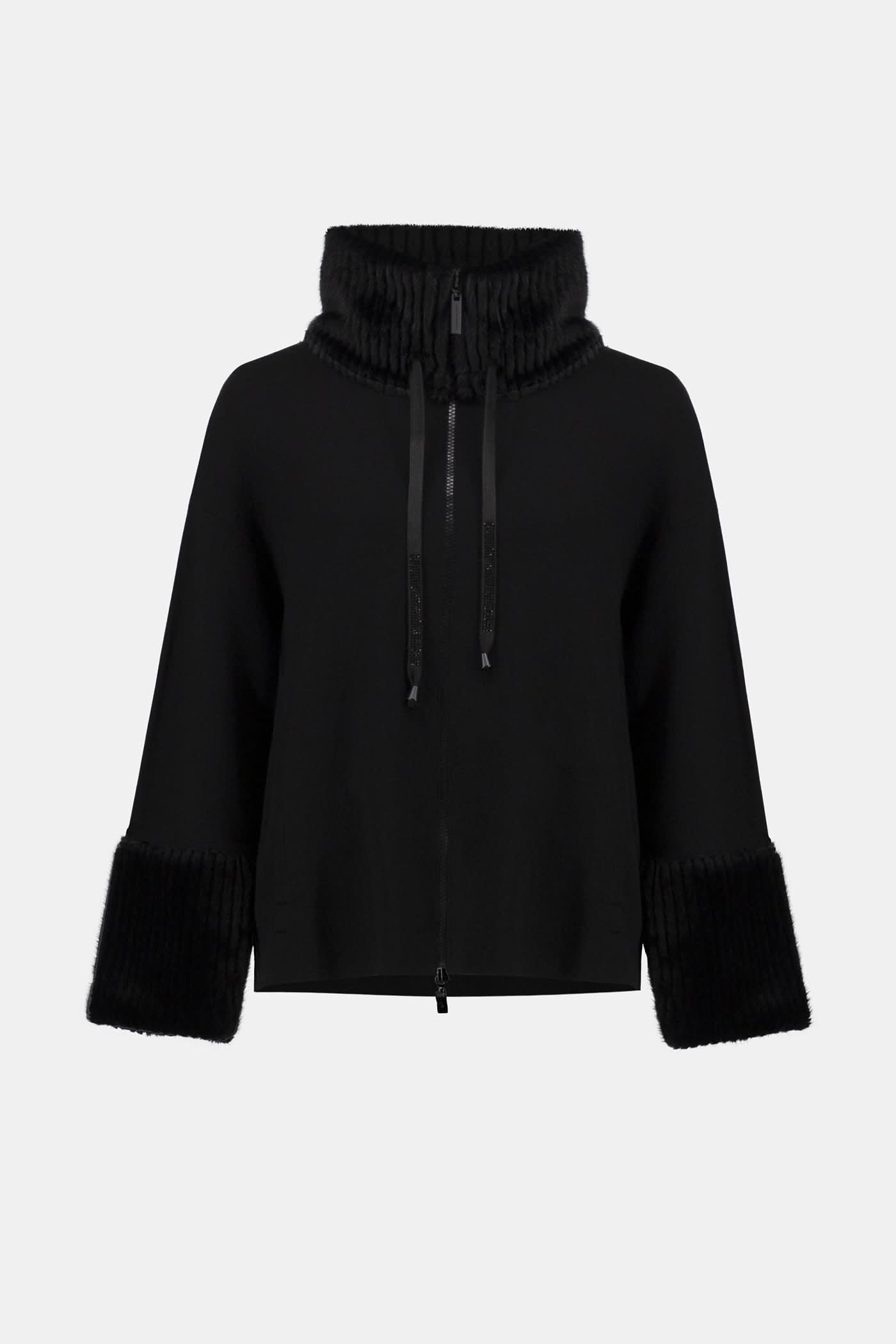 Black cardigan