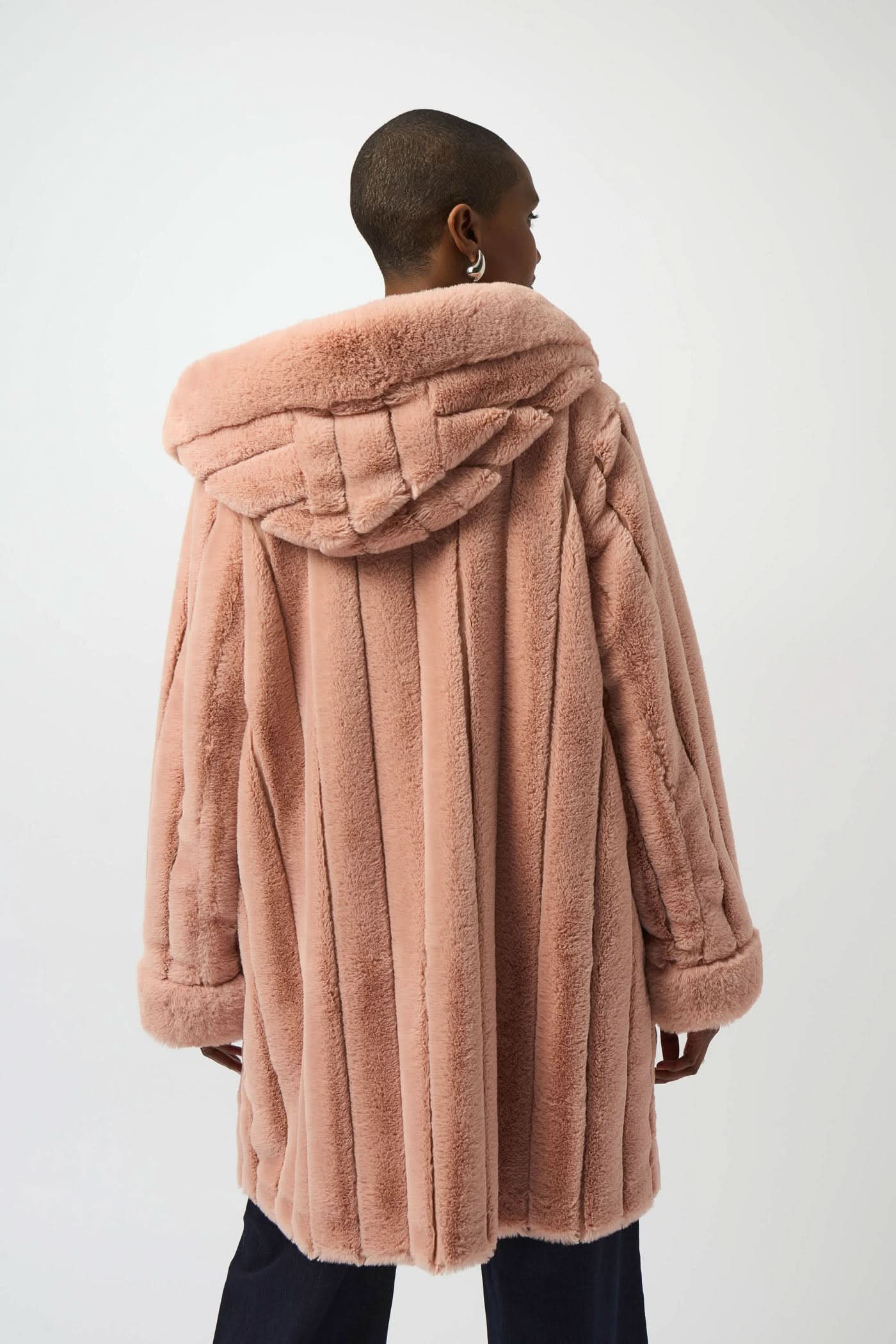 Women's double-sided fur coat