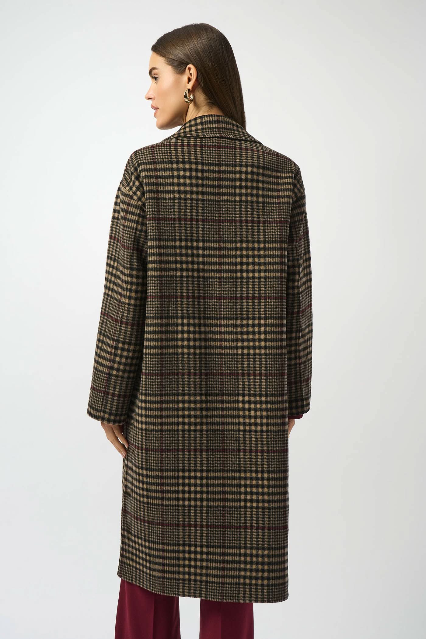 Caramel double-sided wool coat
