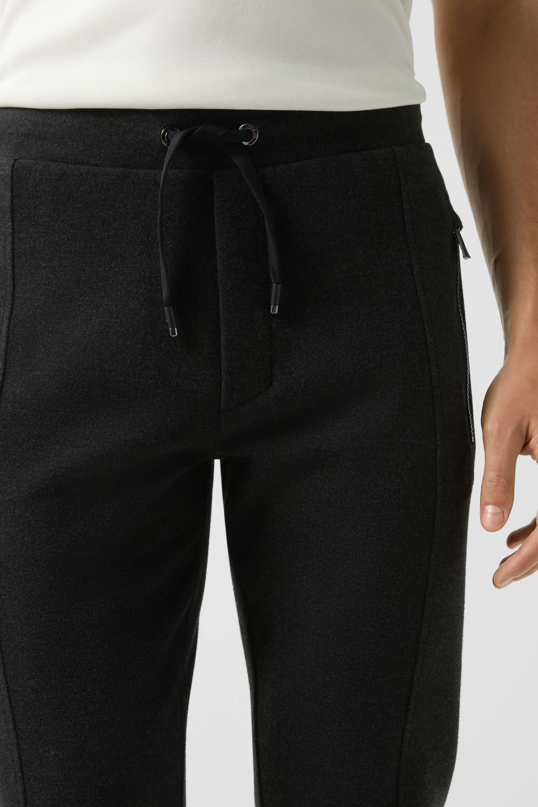 Szare spodnie jogger BONO