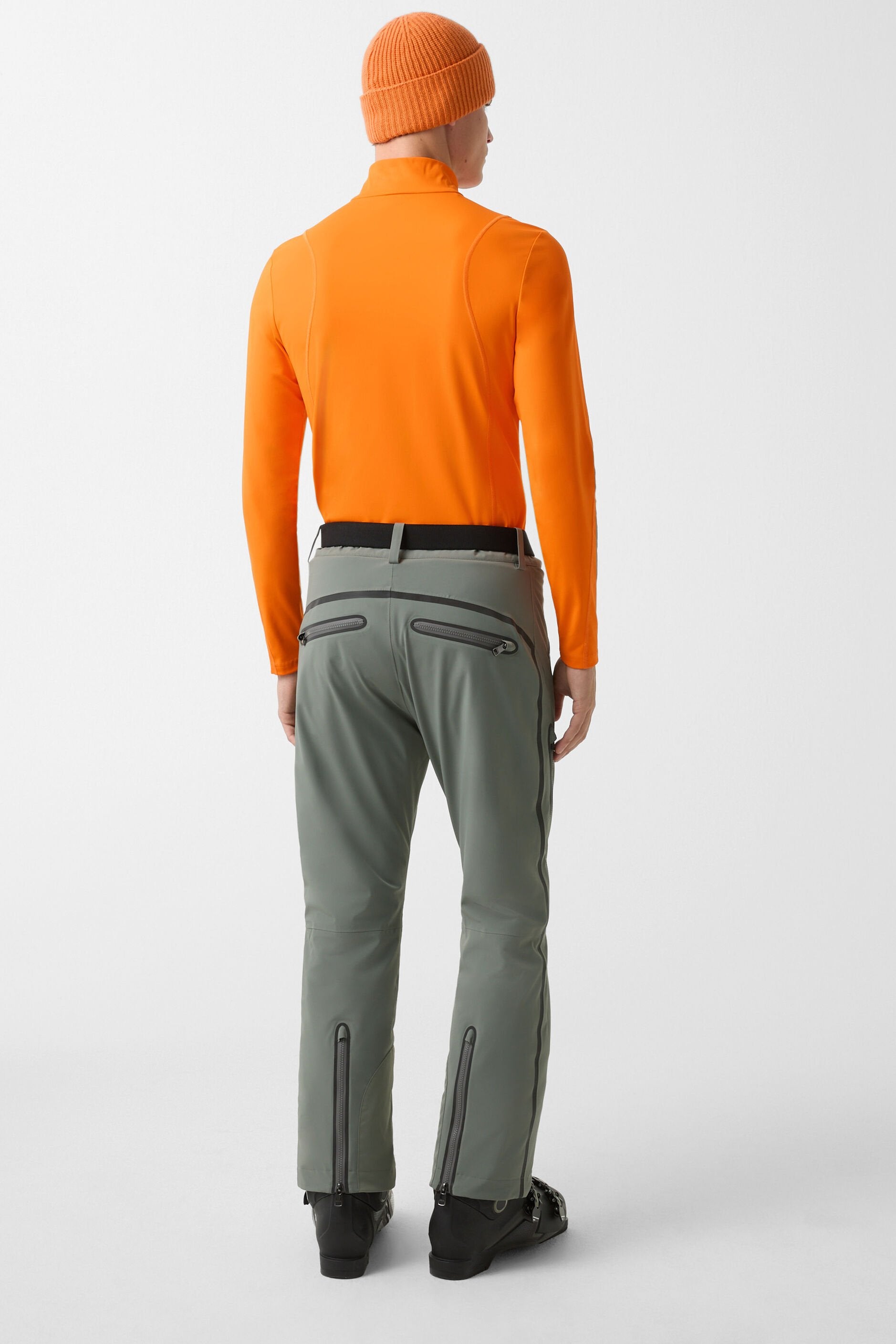 Pomarańczowy golf narciarski HARRY