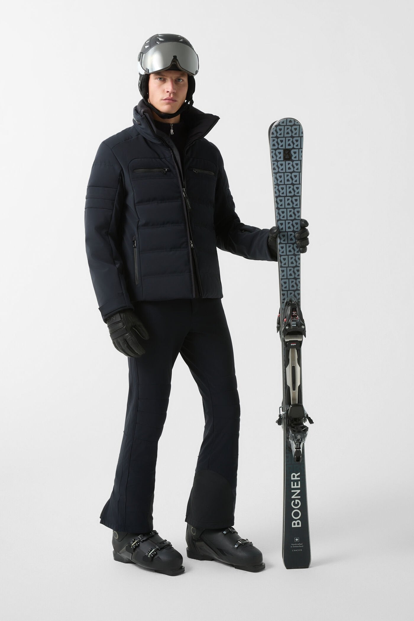 Czarny golf narciarski FLORIAN FLORIAN