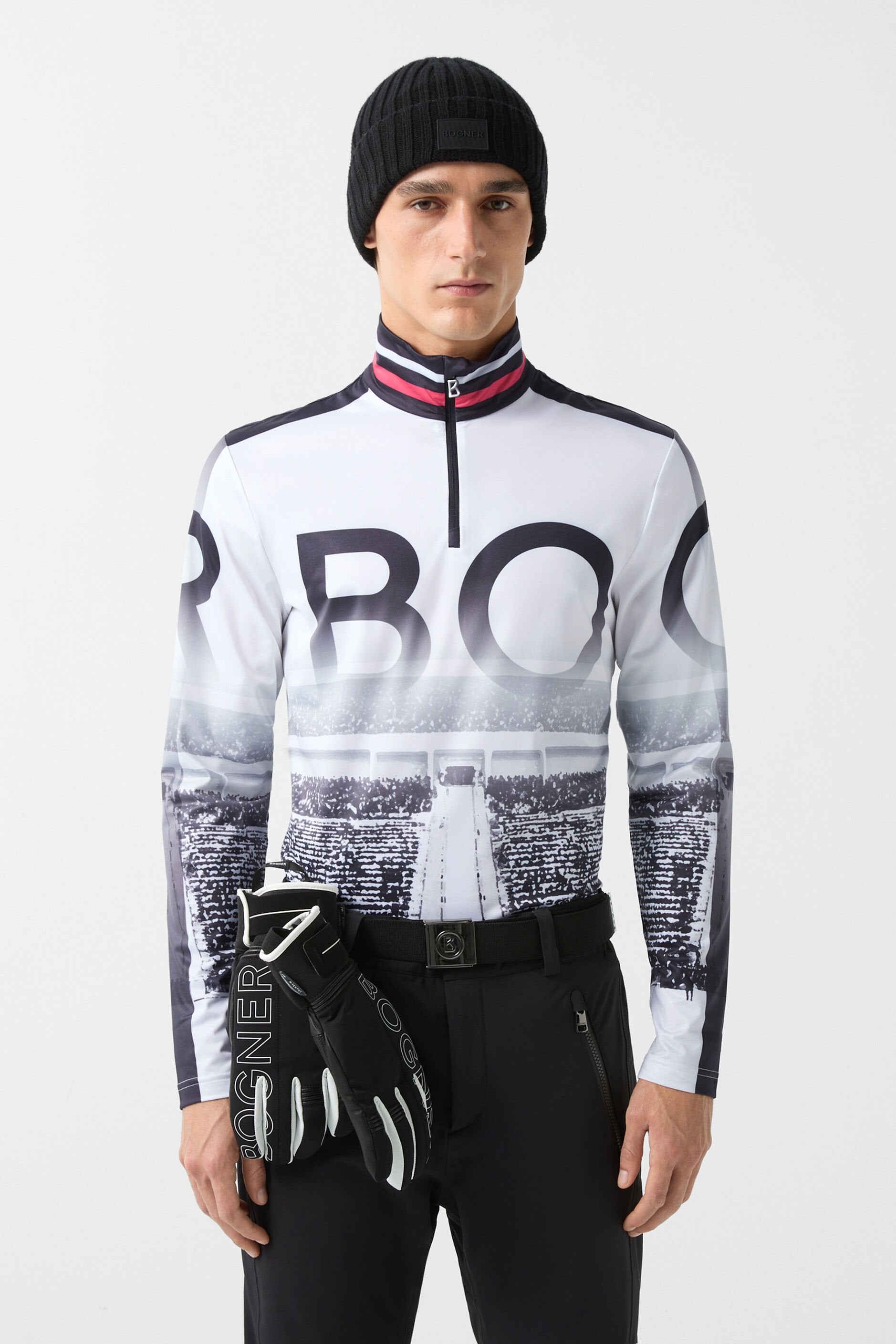 Printed ski turtleneck VERTI2
