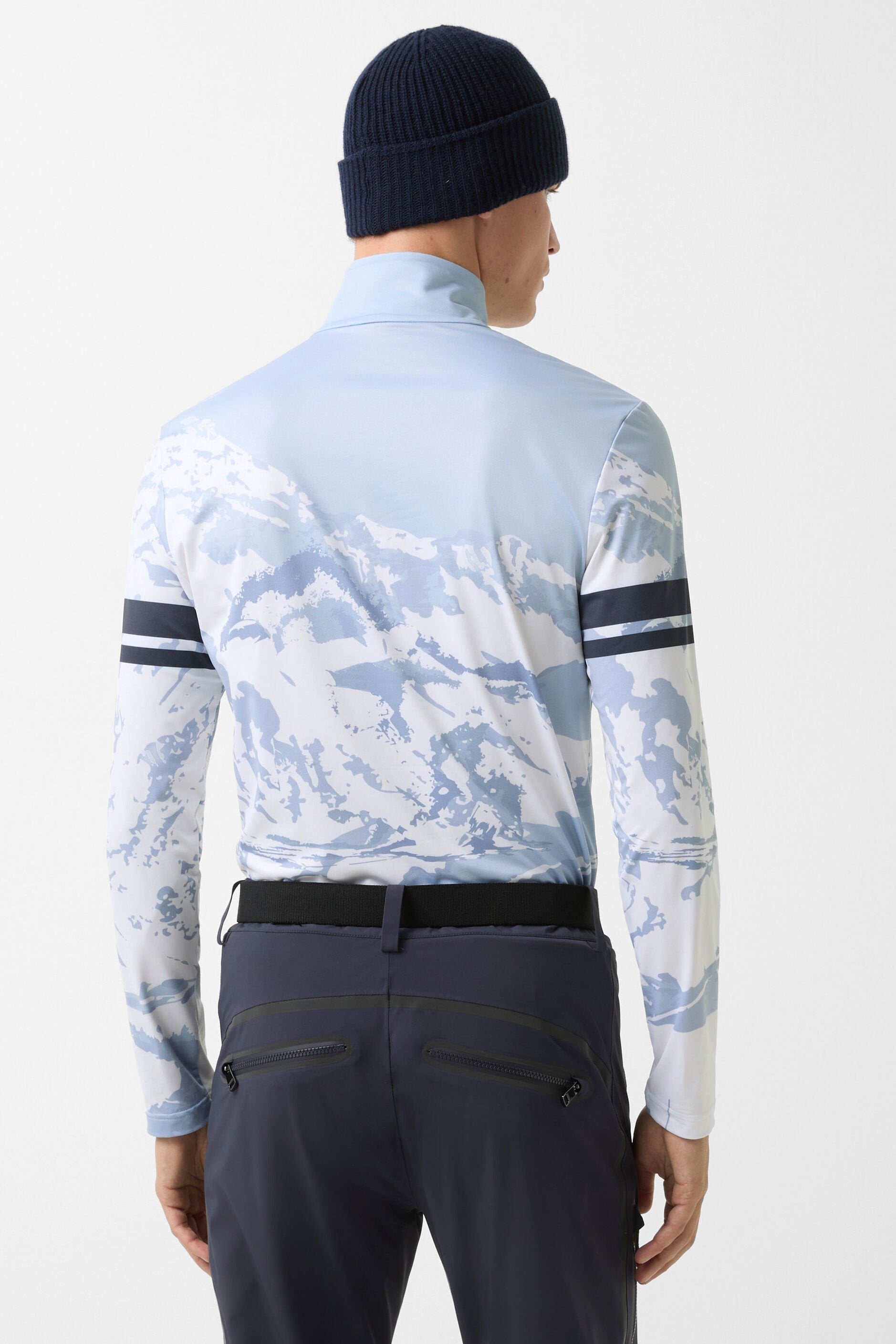 Printed ski turtleneck VERTI2