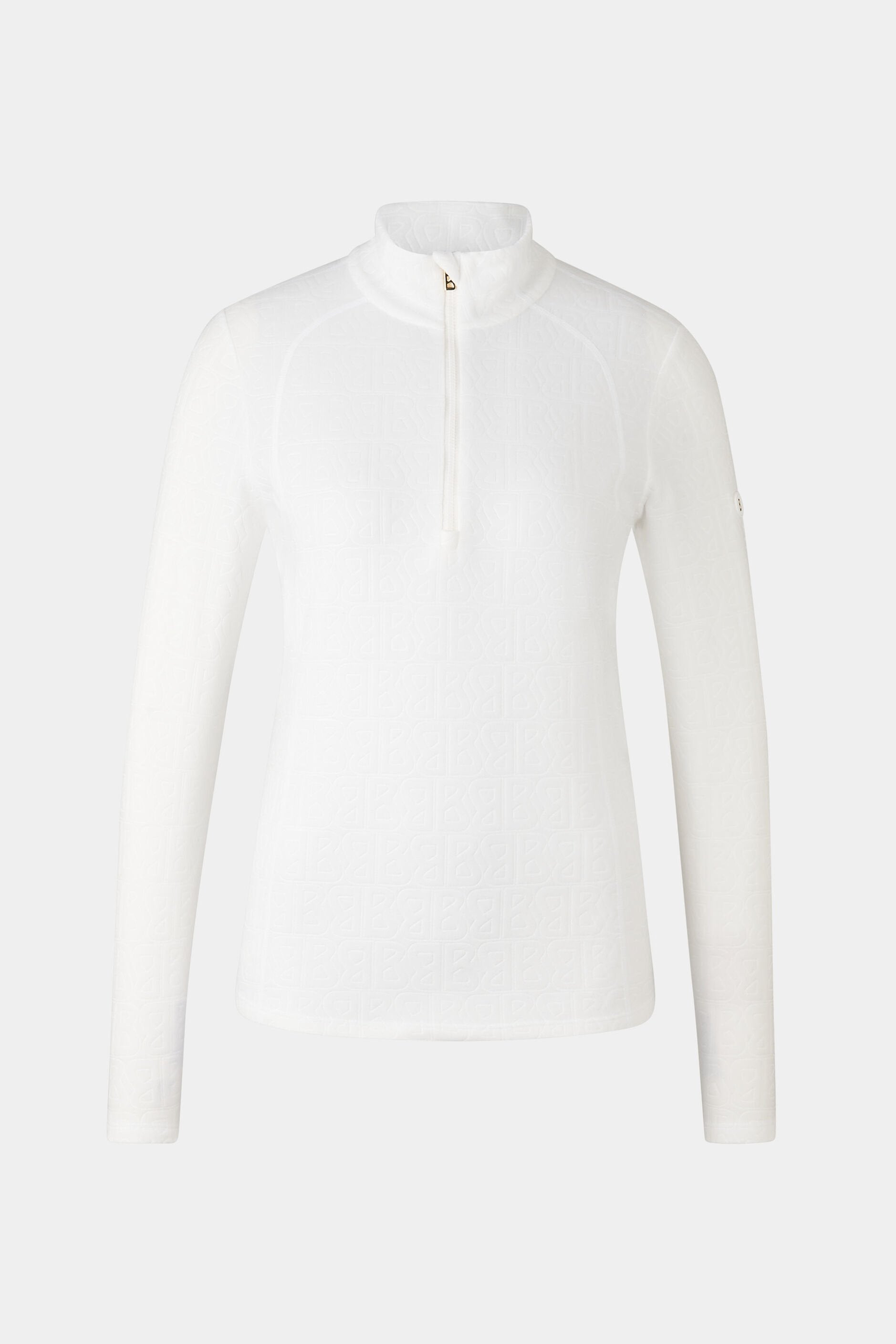 Biały golf narciarski z zamkiem 1/2 MEDITA2