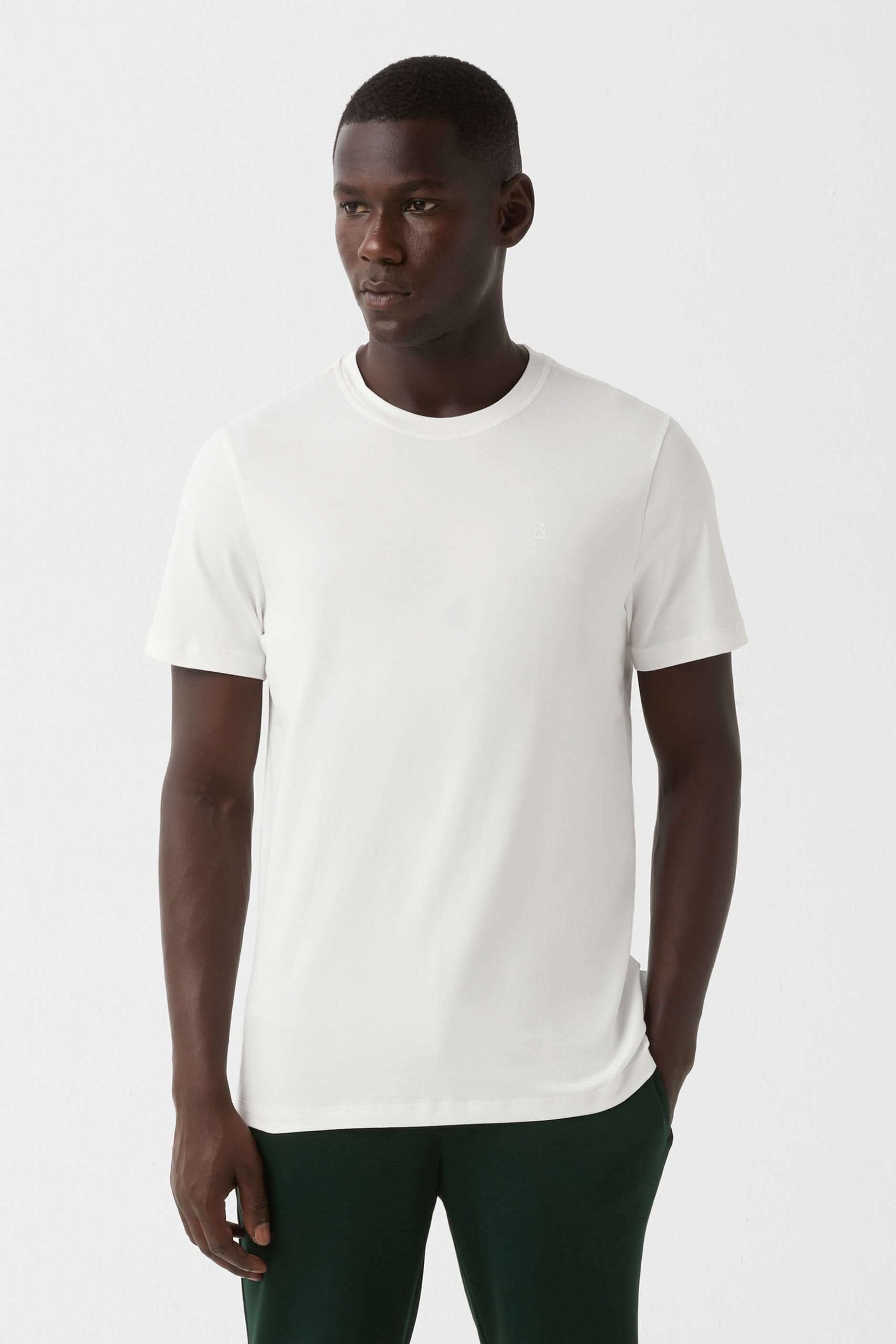 Biały t-shirt ROC