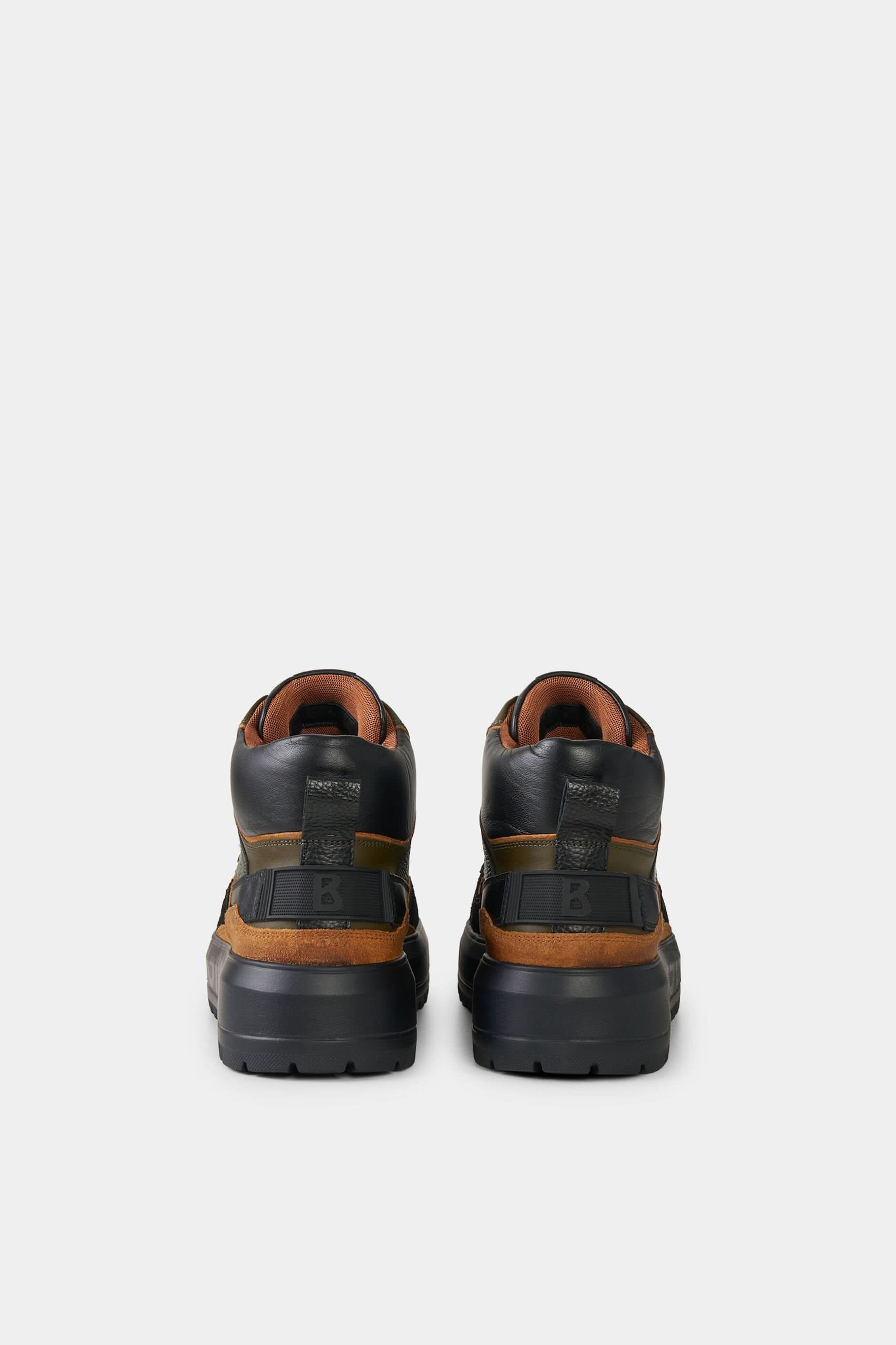 Brązowe skórzane sneakersy ANTWERP M