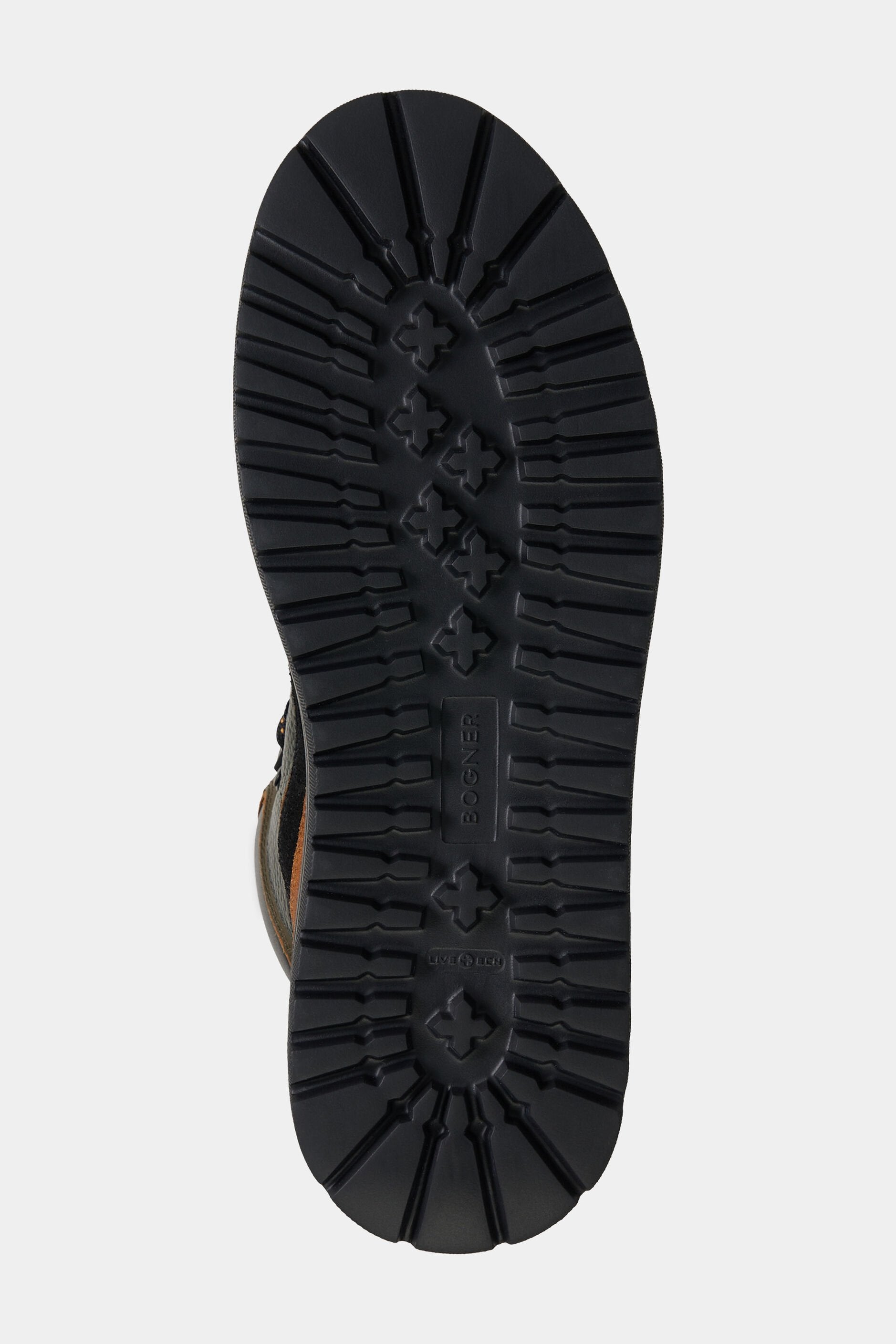 Brązowe skórzane sneakersy ANTWERP M