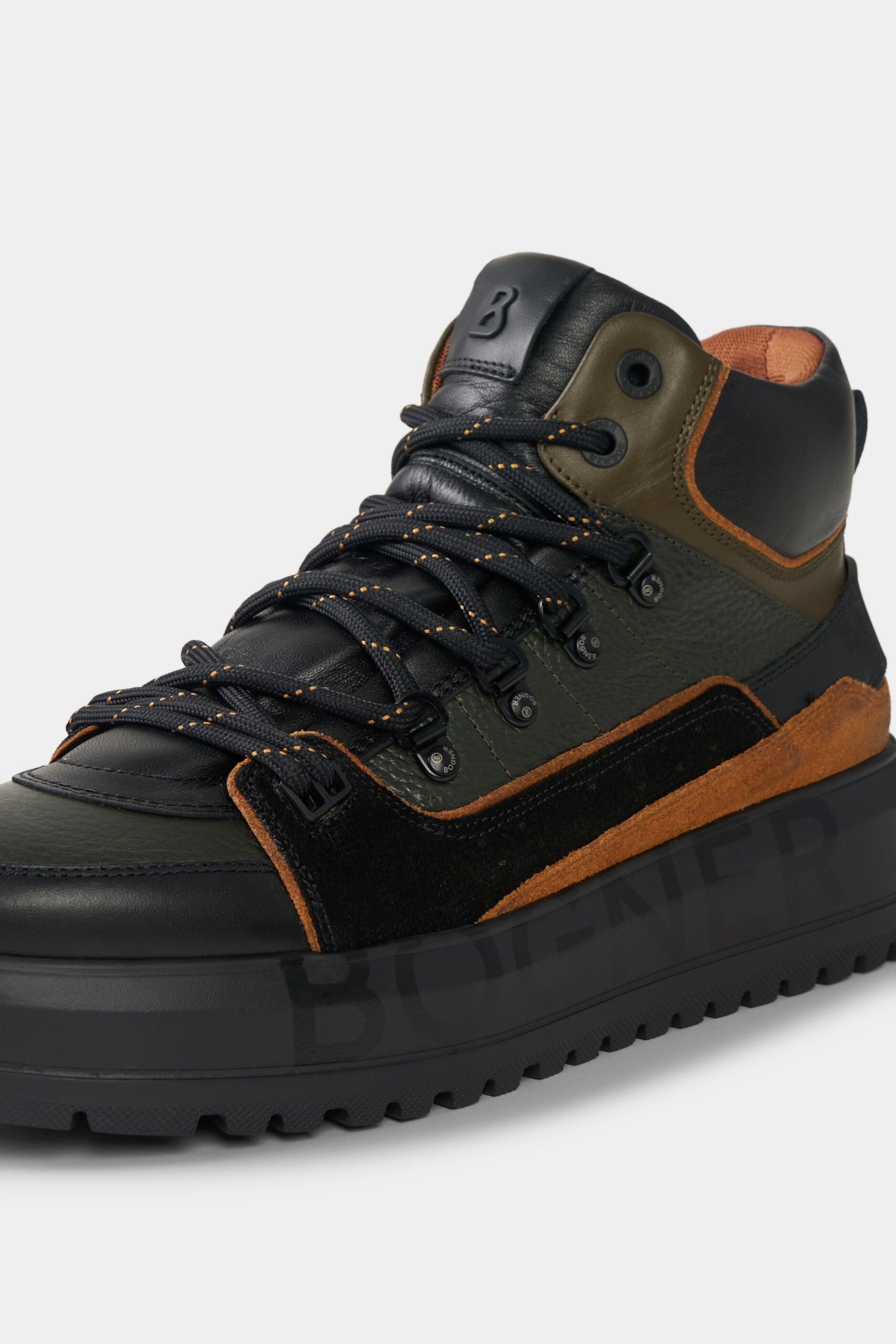 Brown leather sneakers ANTWERP M