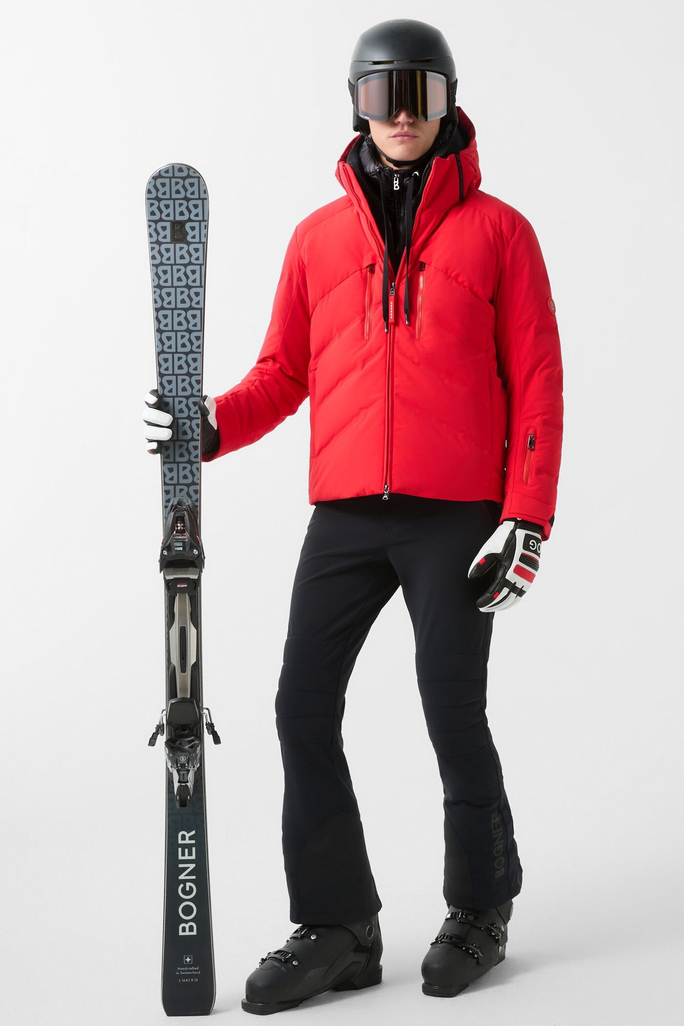 Szara hybrydowa kurtka JOSHUA