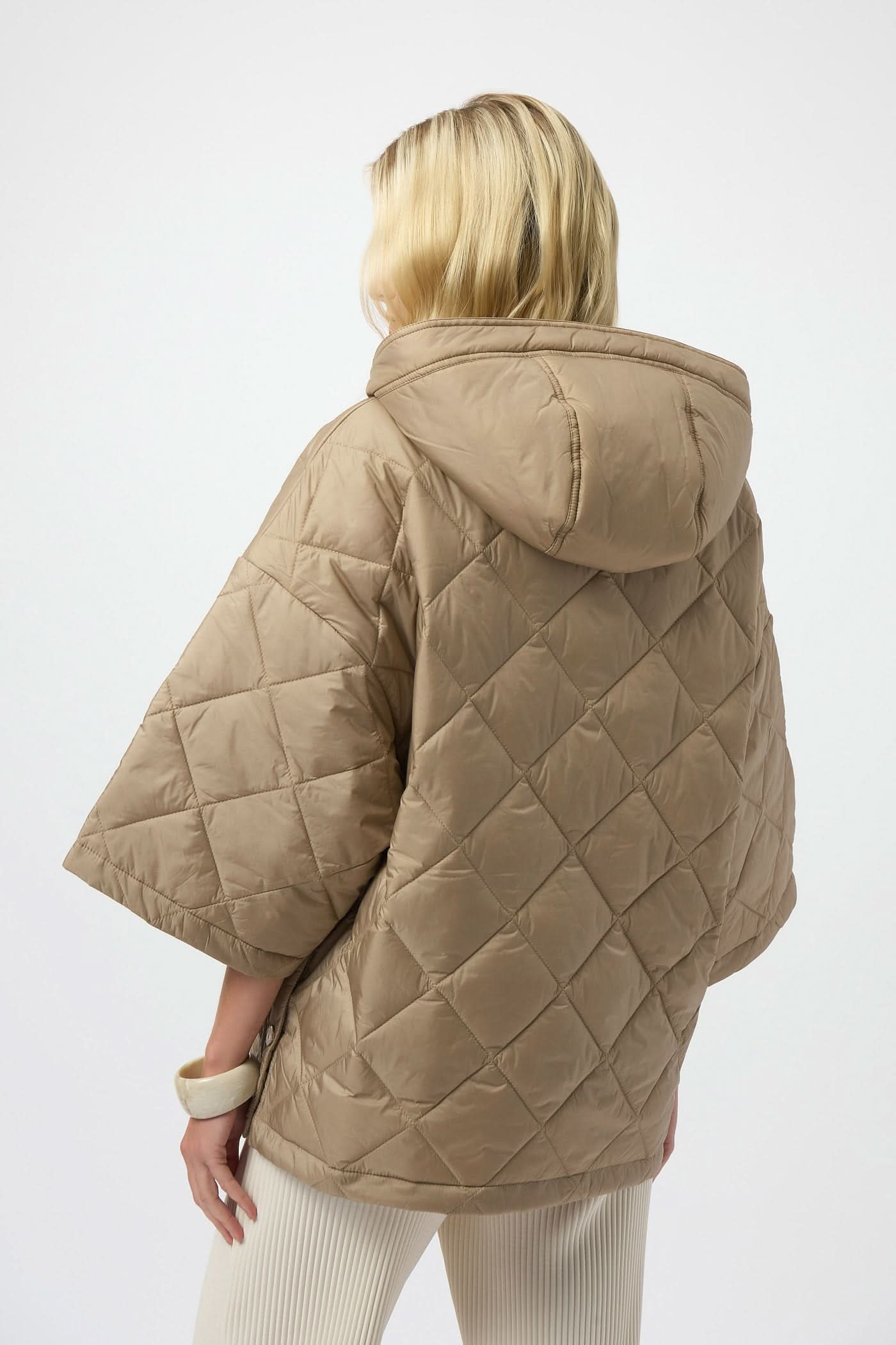 Gold quilted jacket
