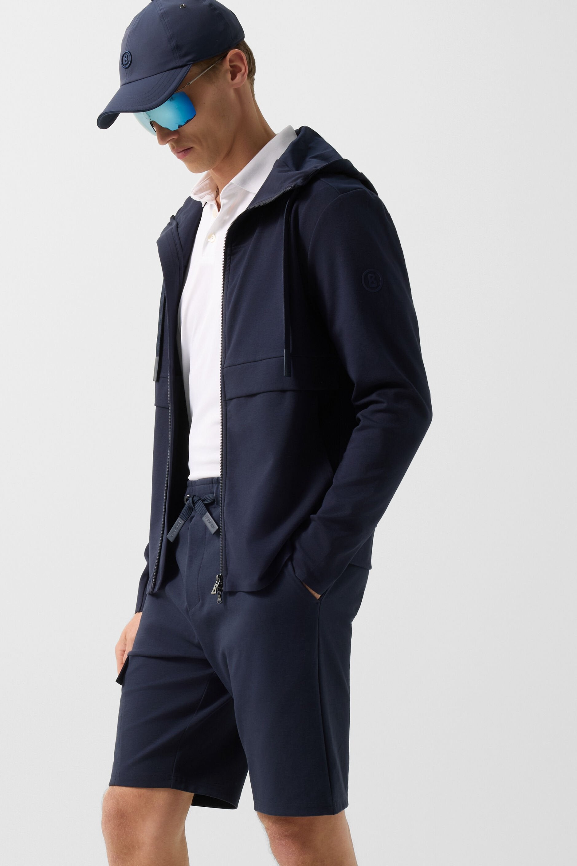 Granatowe spodenki DENNY