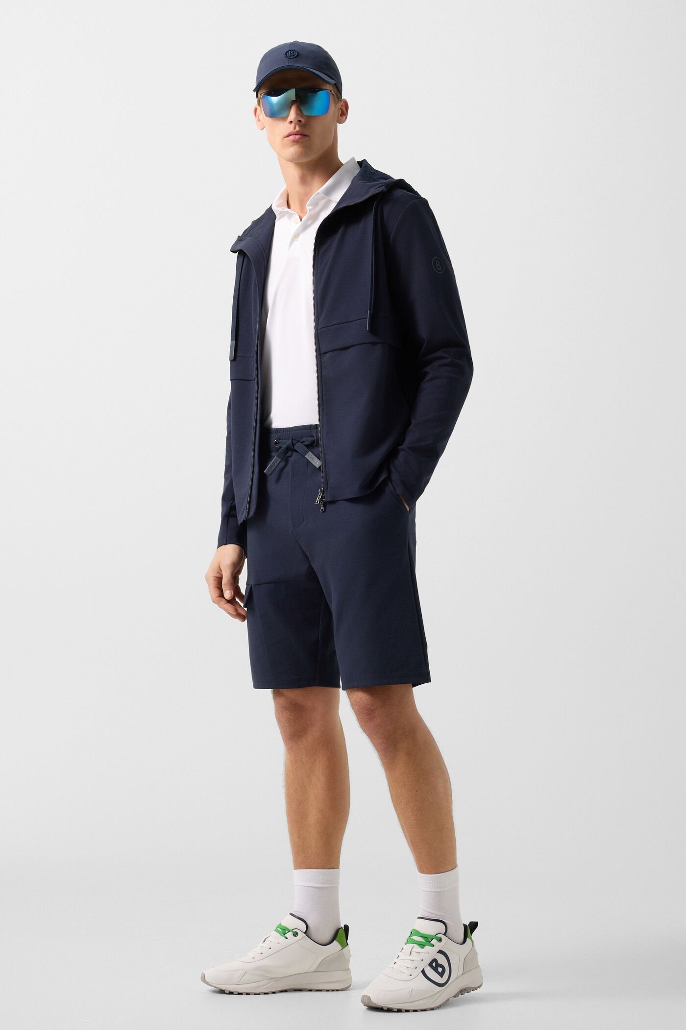 Granatowe spodenki DENNY