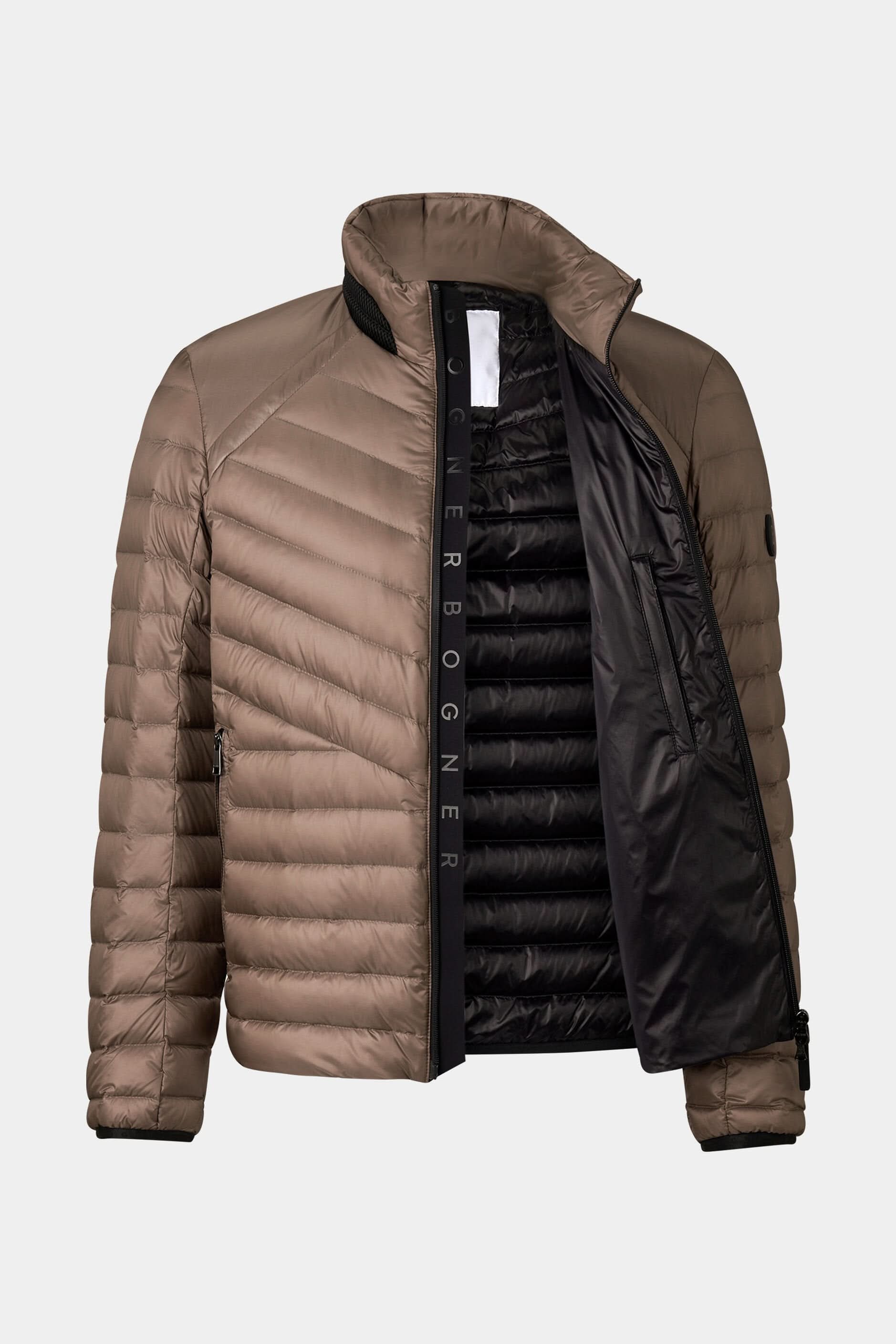 Brown down jacket LIMAN-D