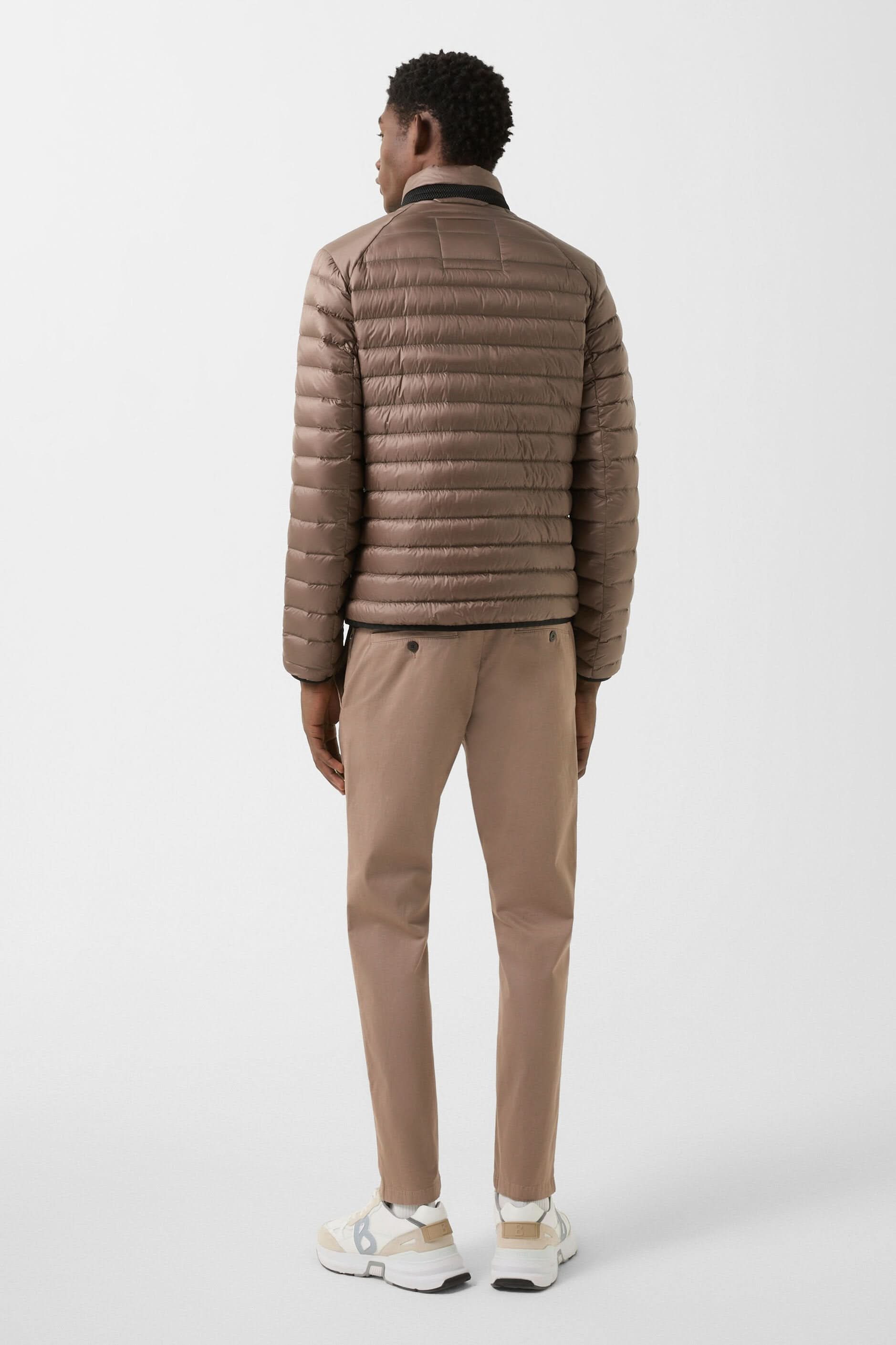 Brown down jacket LIMAN-D