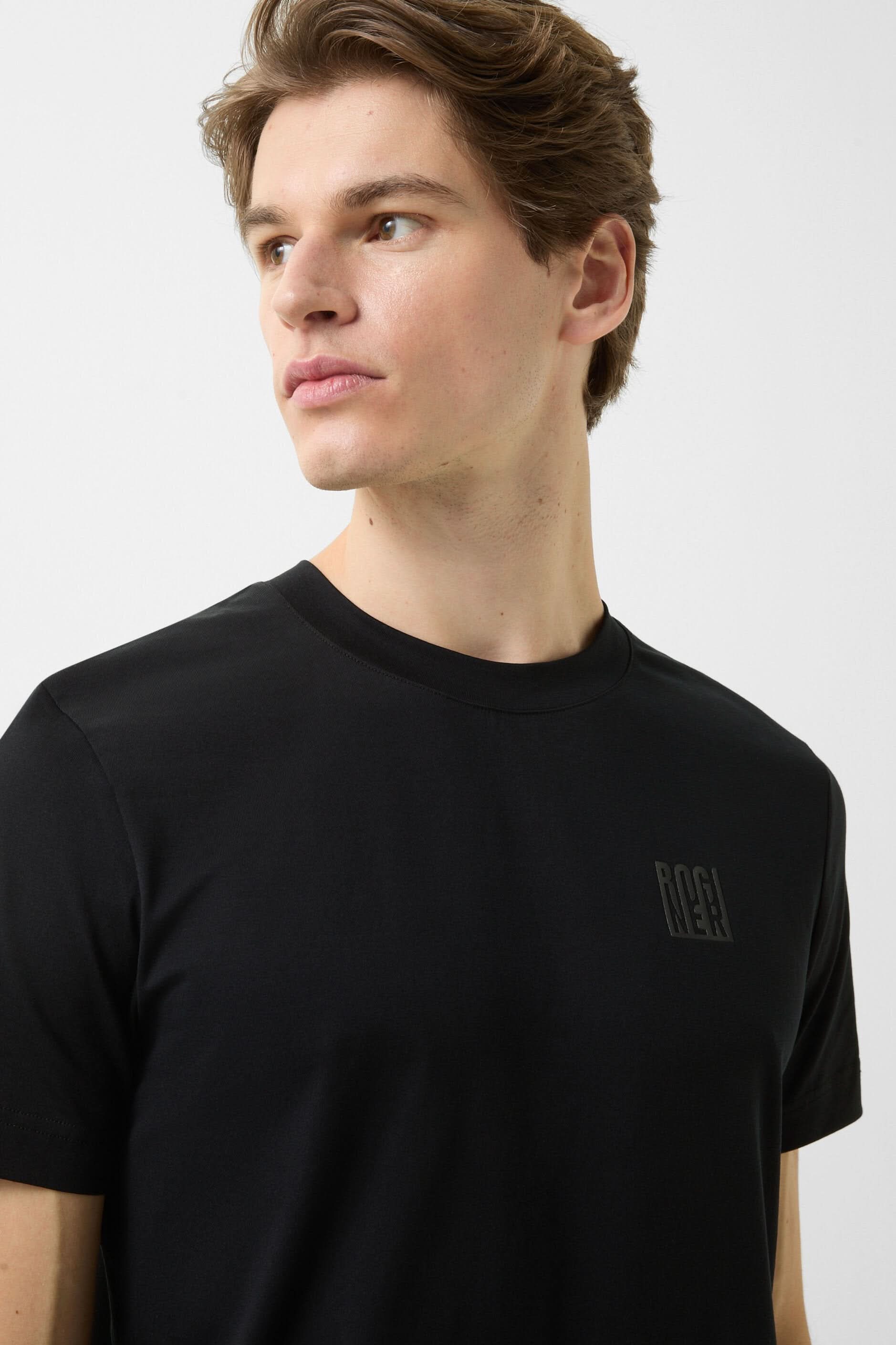 Czarny T-shirt RYAN
