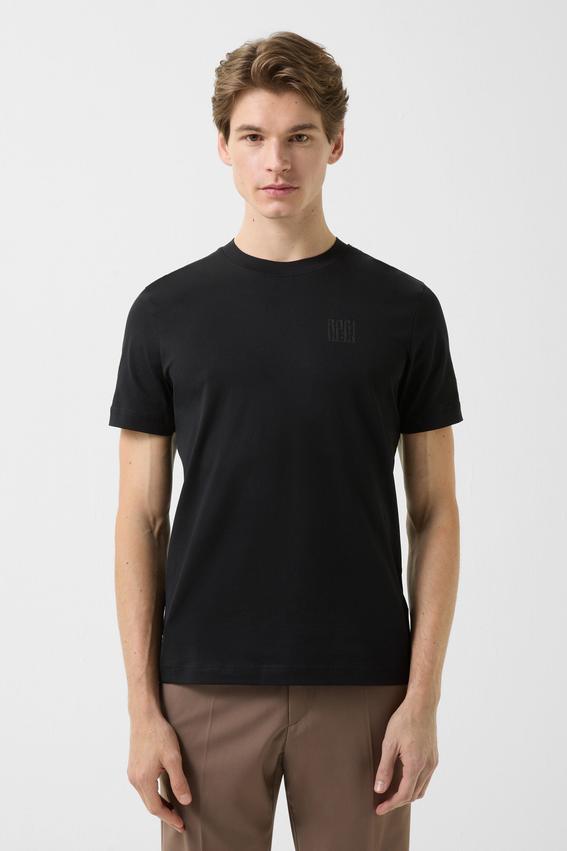 Czarny T-shirt RYAN