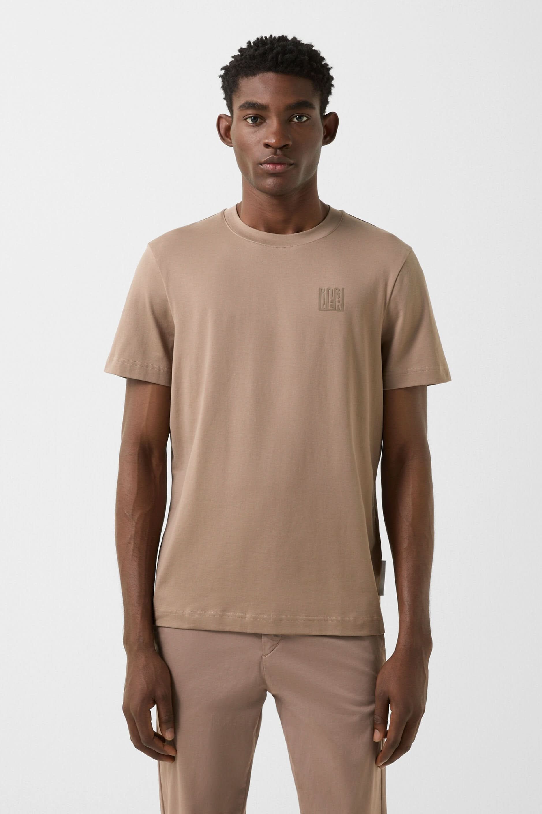 Brązowy T-shirt RYAN