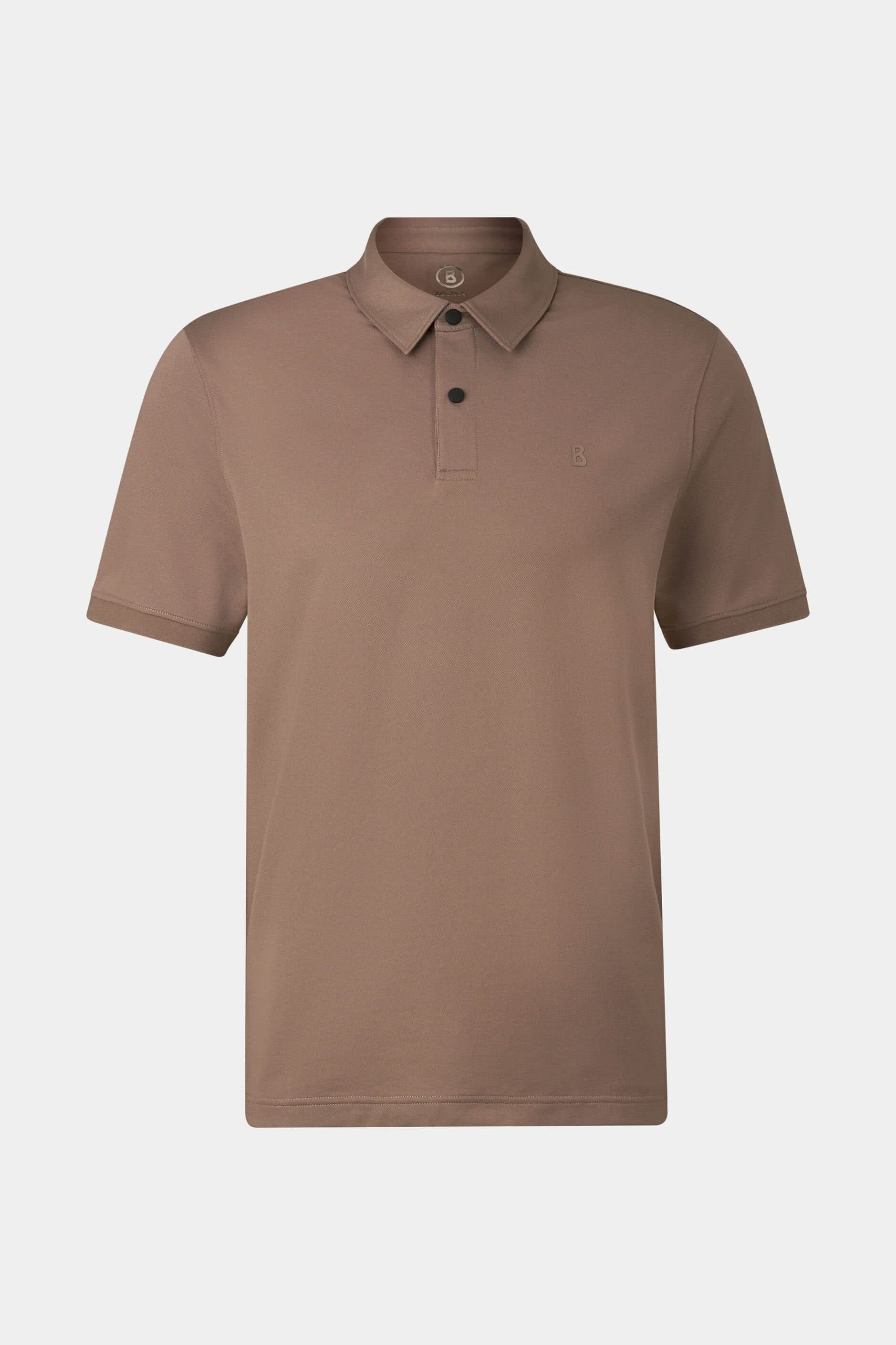 Brązowa koszulka polo TIMO-5F